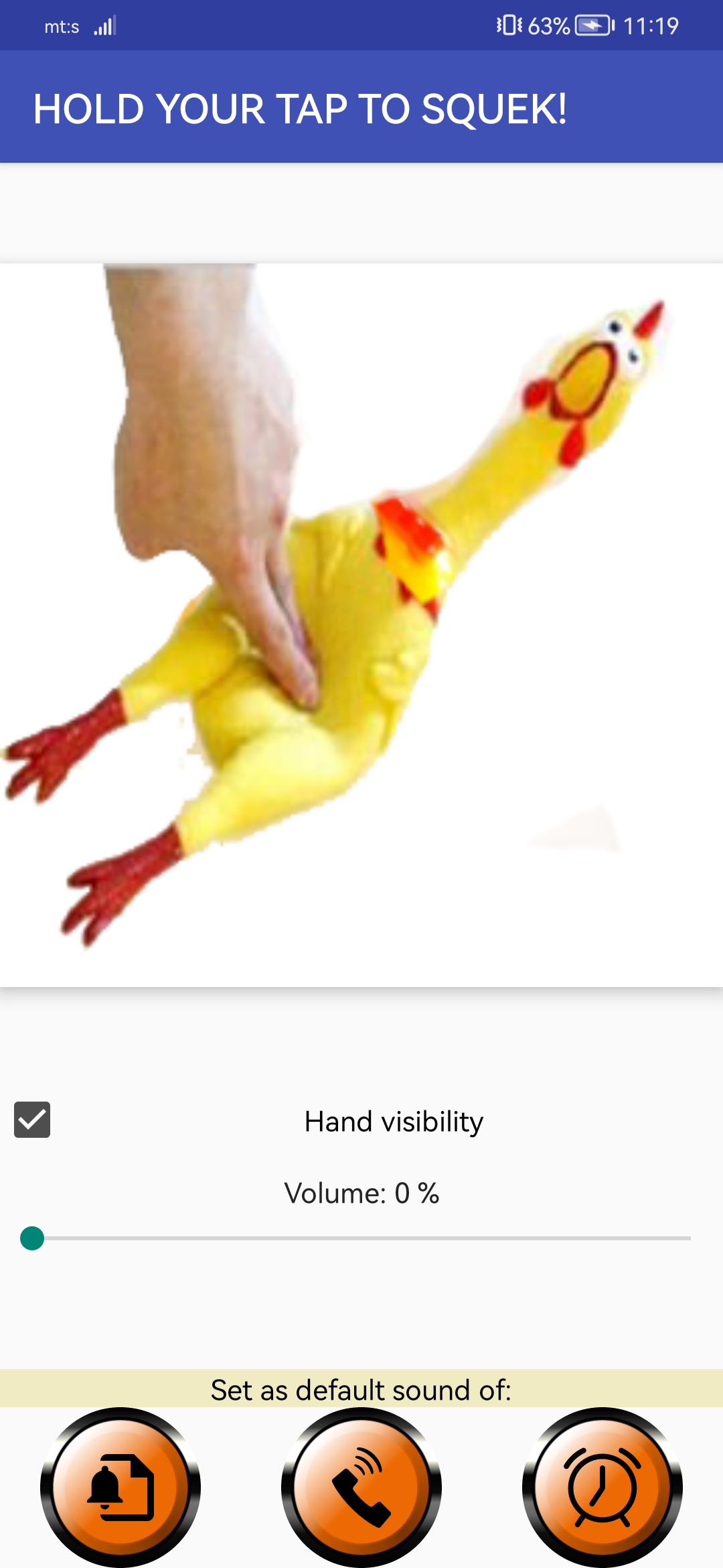 اسکرین شات 3 برنامه Chicken Screaming Sound