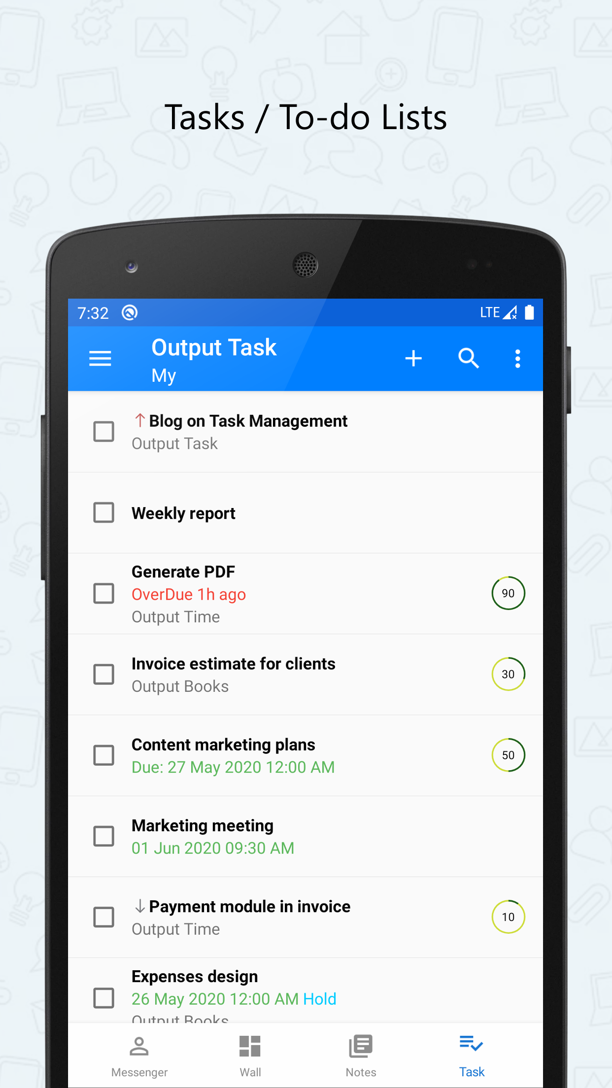 اسکرین شات 7 برنامه Output Messenger