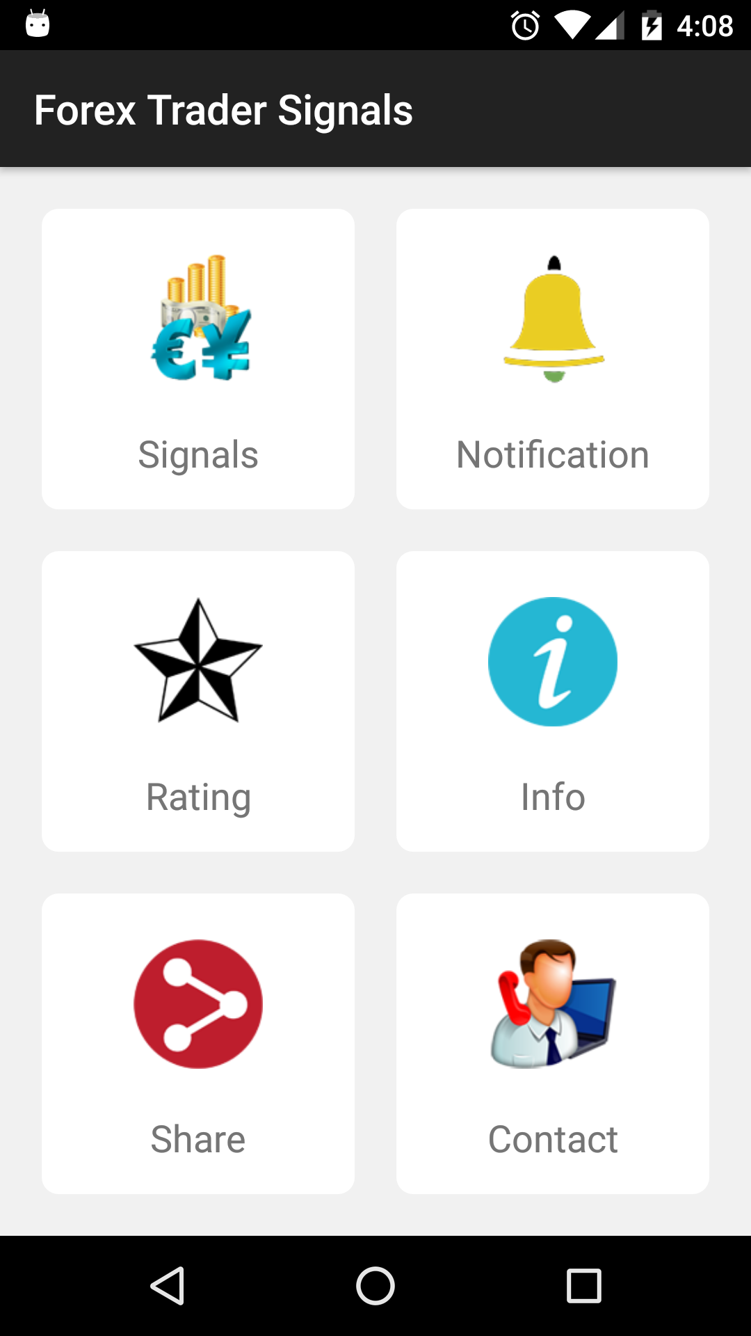 اسکرین شات 4 برنامه Forex Signals with TP/SL