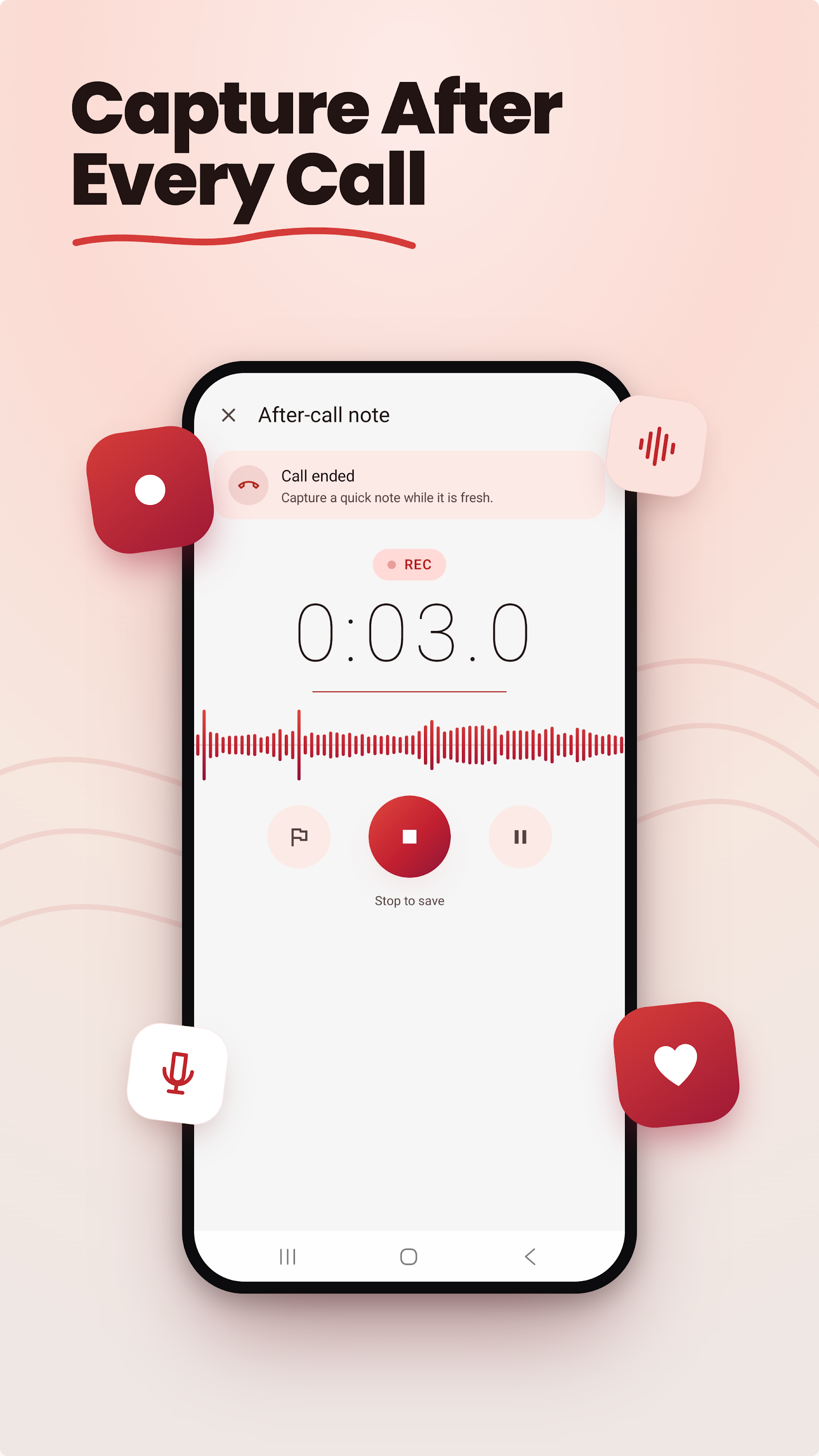 اسکرین شات 8 برنامه Voice Recorder & Voice Memos