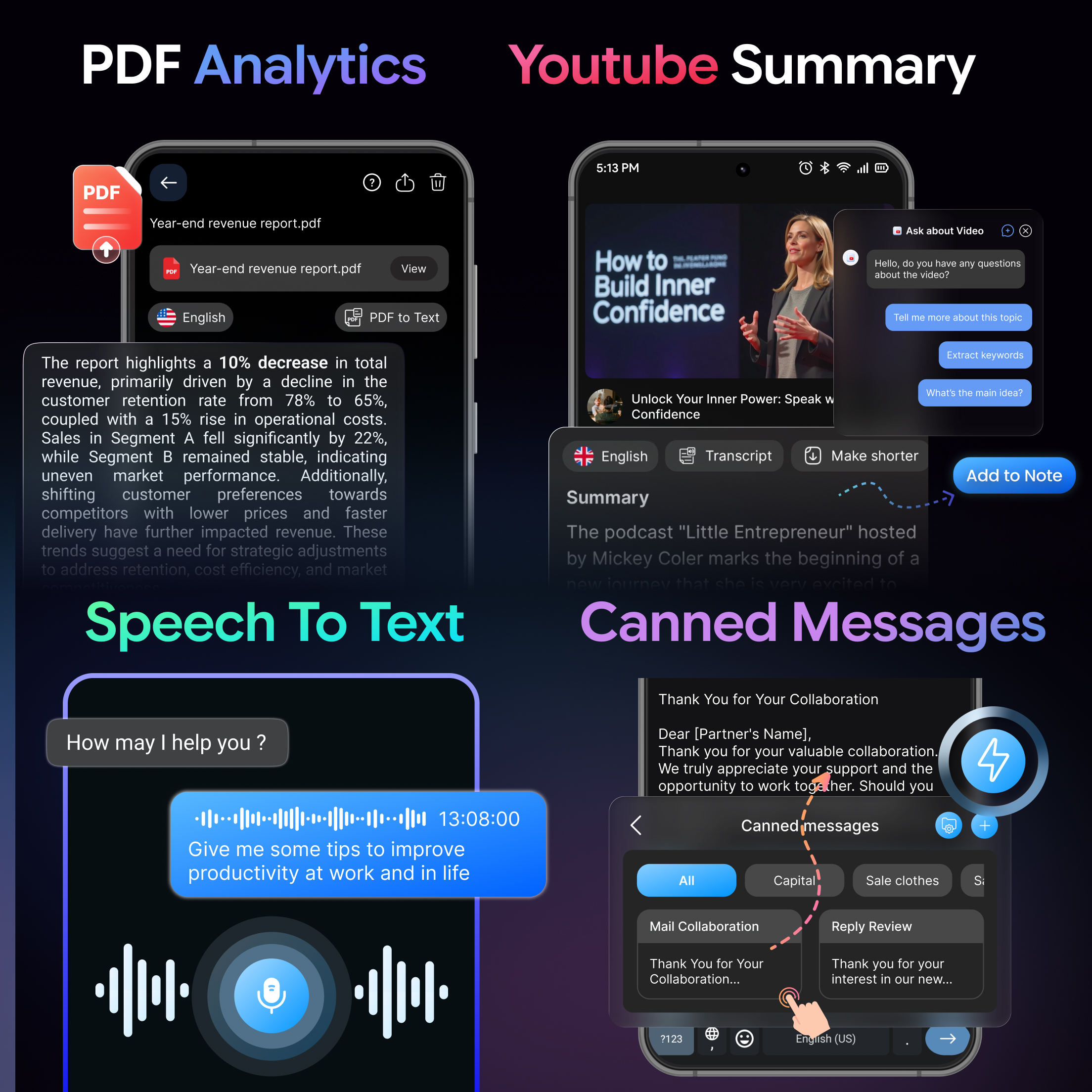 اسکرین شات 4 برنامه AI Chat : Chatbot & Assistant