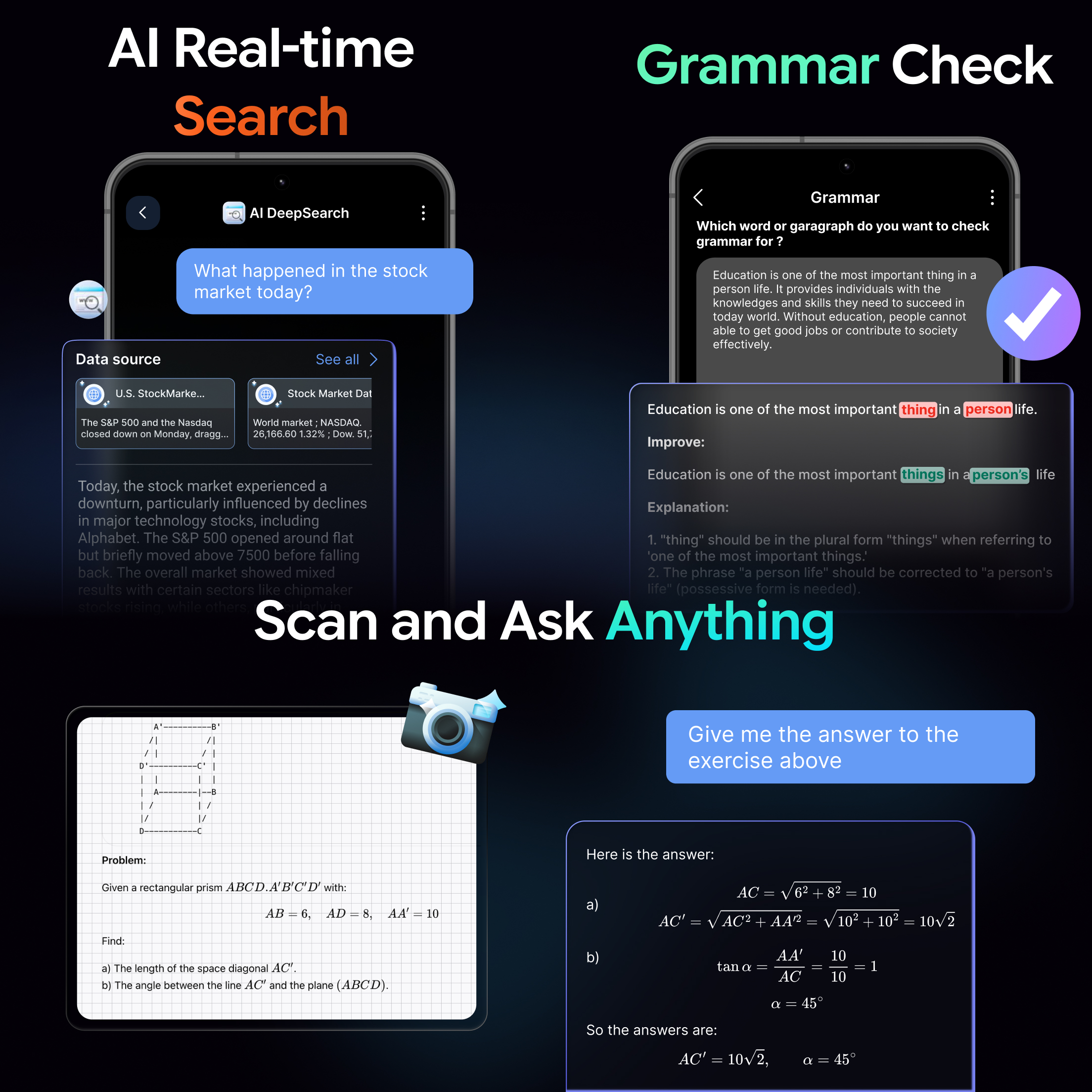 اسکرین شات 3 برنامه AI Chat : Chatbot & Assistant