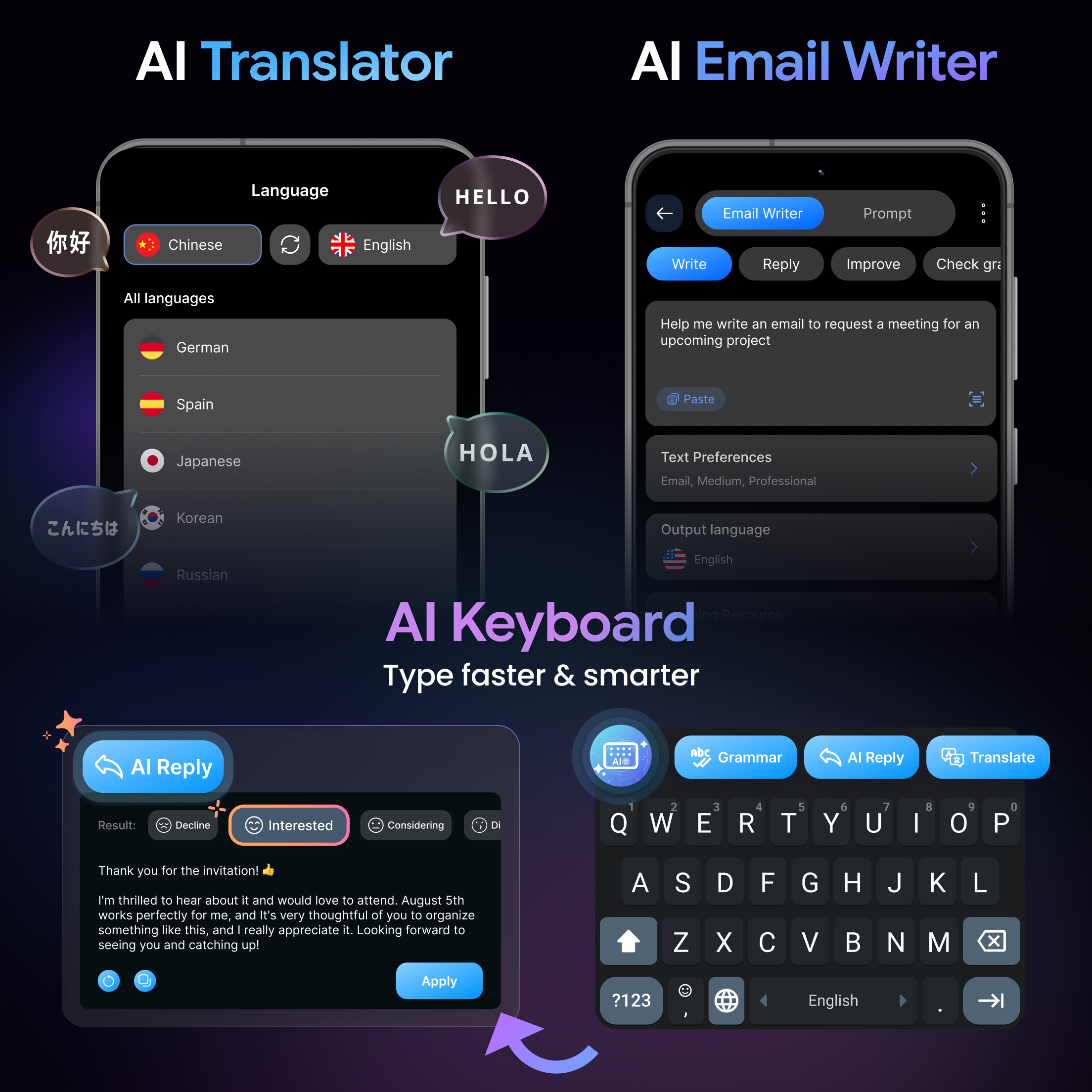 اسکرین شات 5 برنامه AI Chat : Chatbot & Assistant