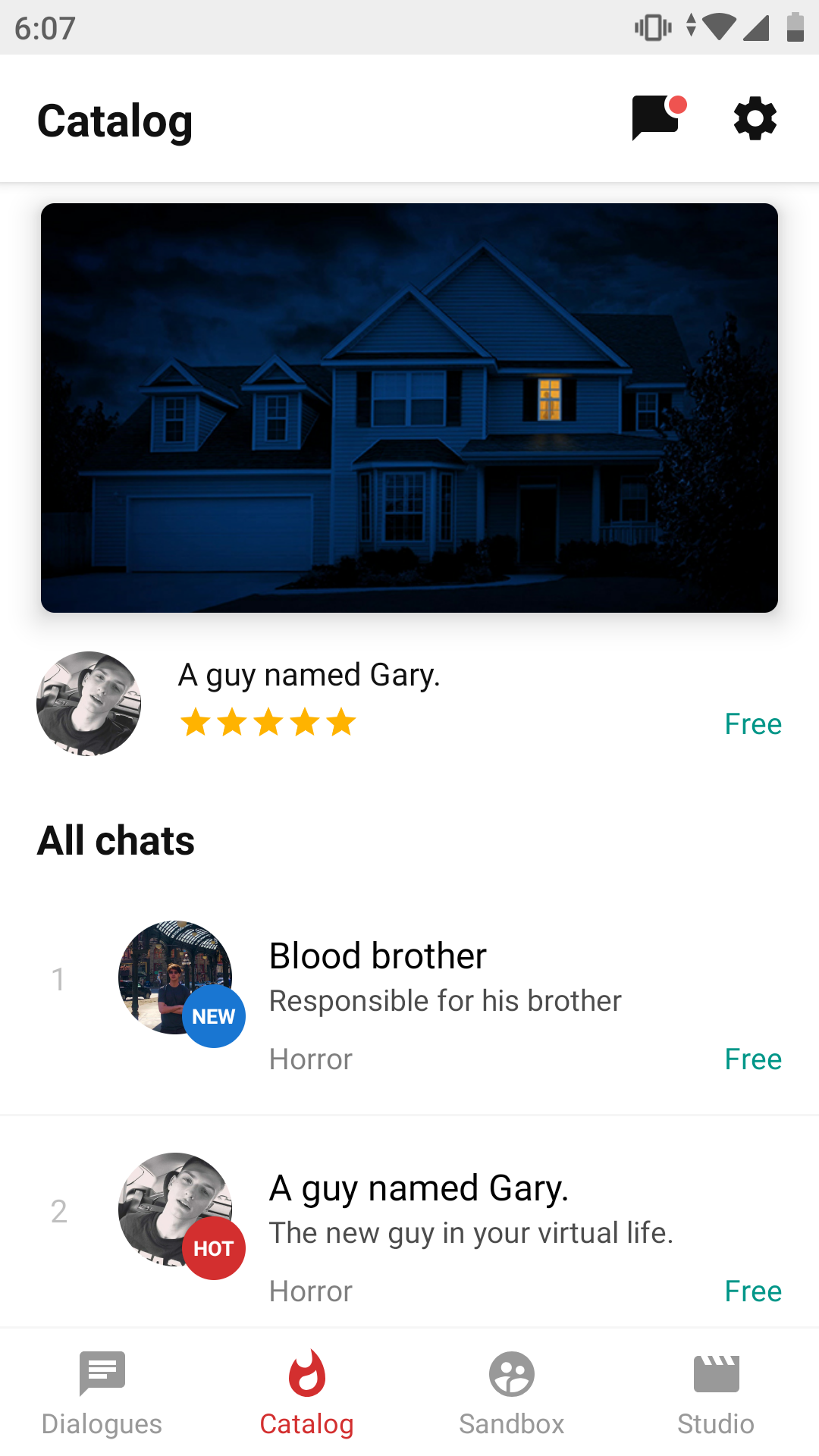 اسکرین شات 3 بازی i love you – chat stories