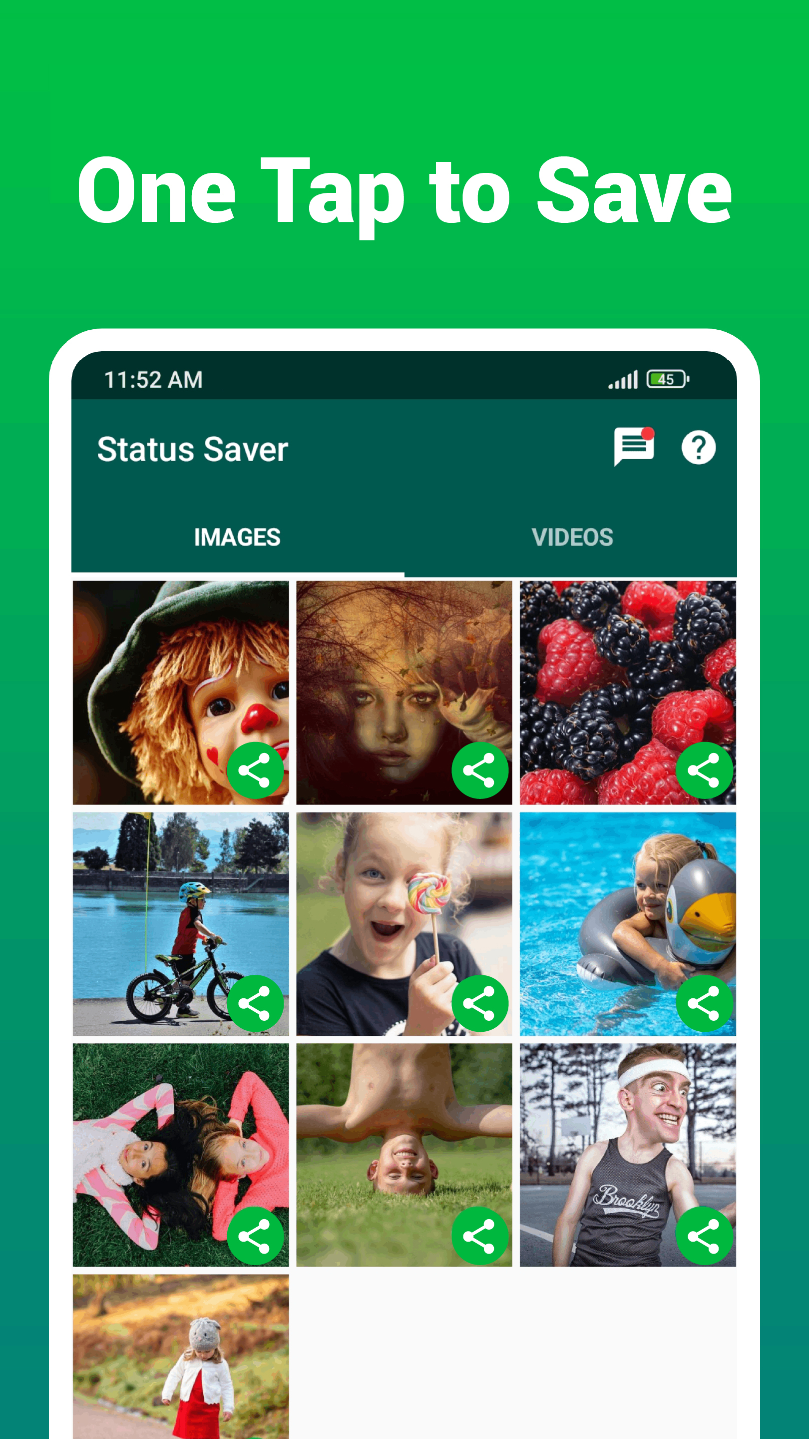 اسکرین شات 4 برنامه Status Saver - WA Downloader