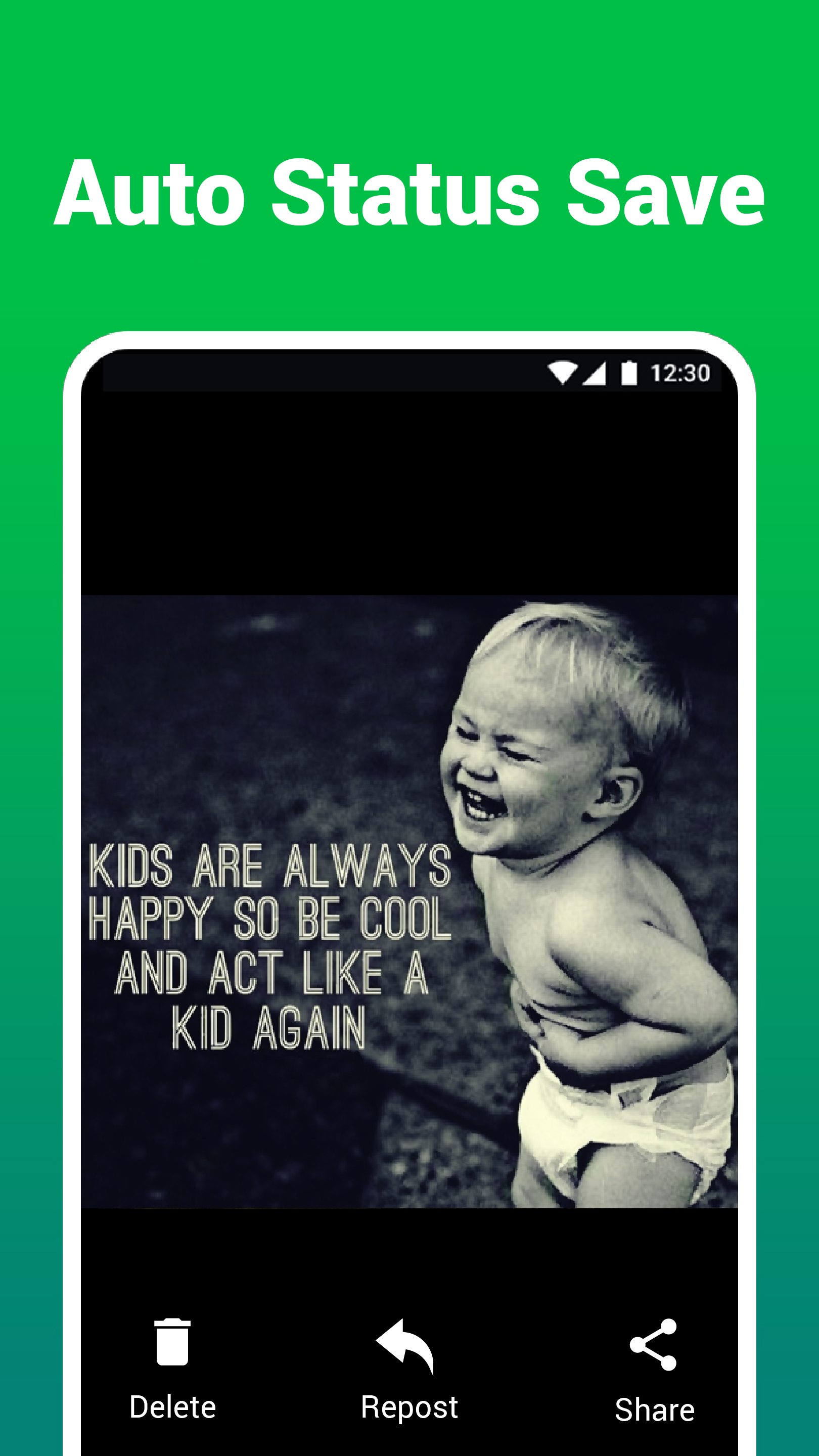 اسکرین شات 5 برنامه Status Saver - WA Downloader