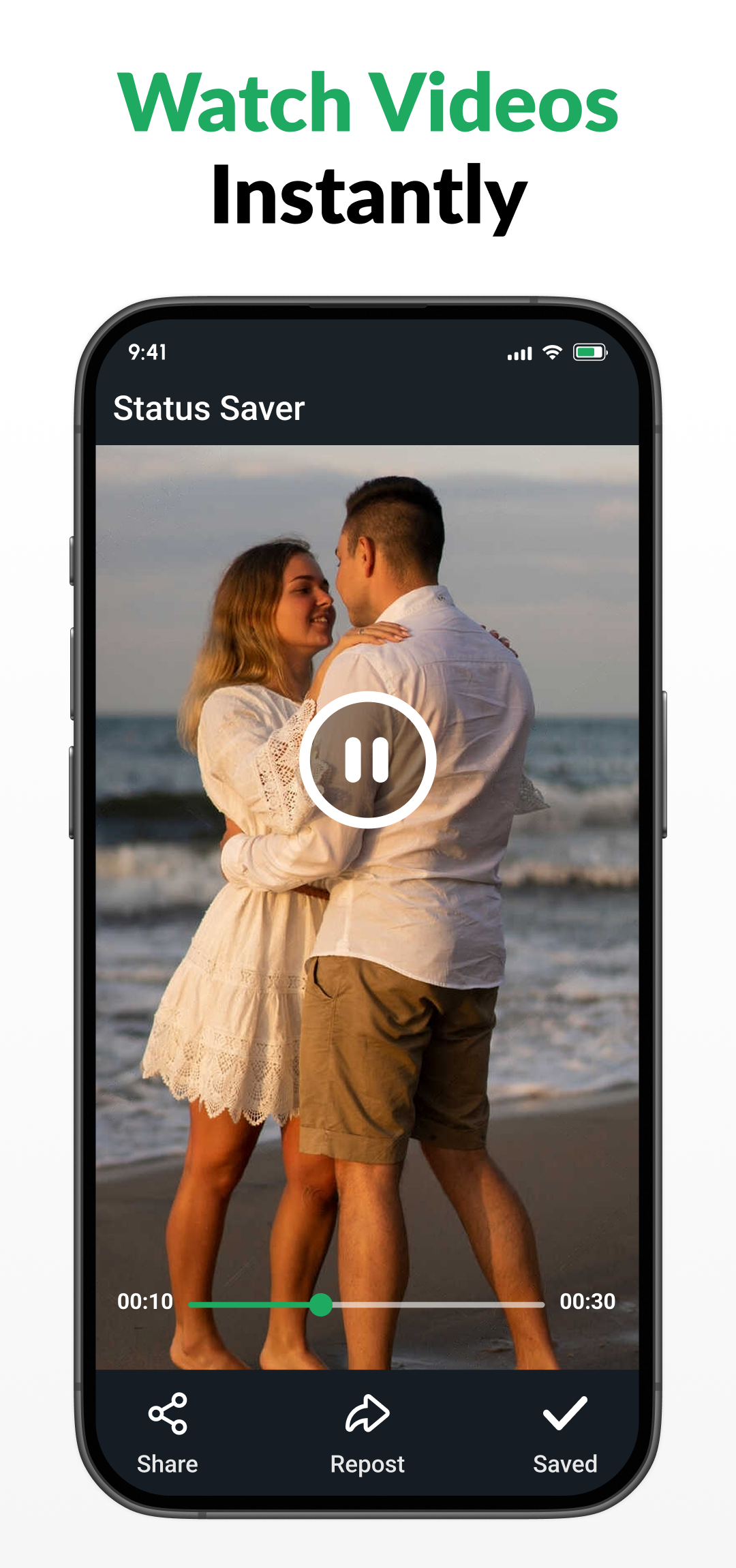 اسکرین شات 6 برنامه Status Saver: Video Saver