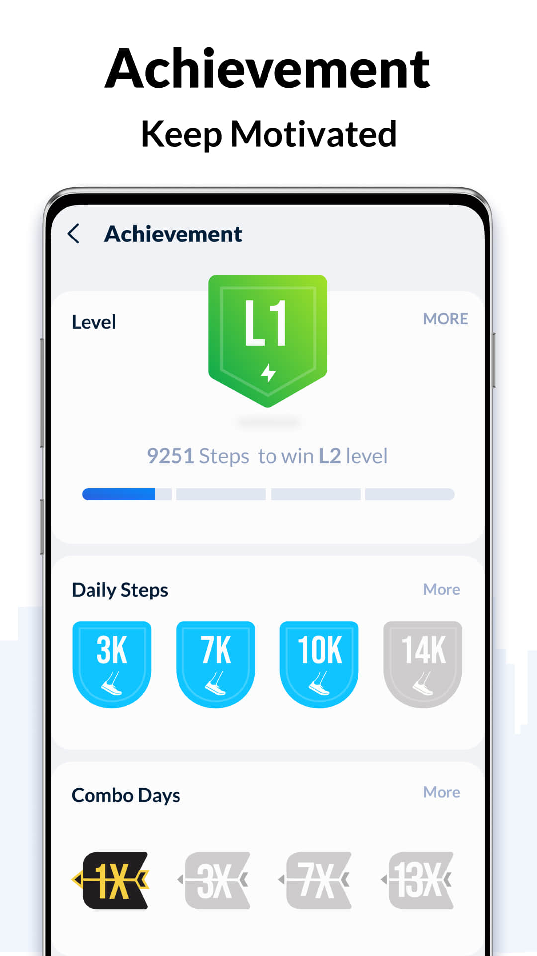 اسکرین شات 5 برنامه Step Tracker - Pedometer