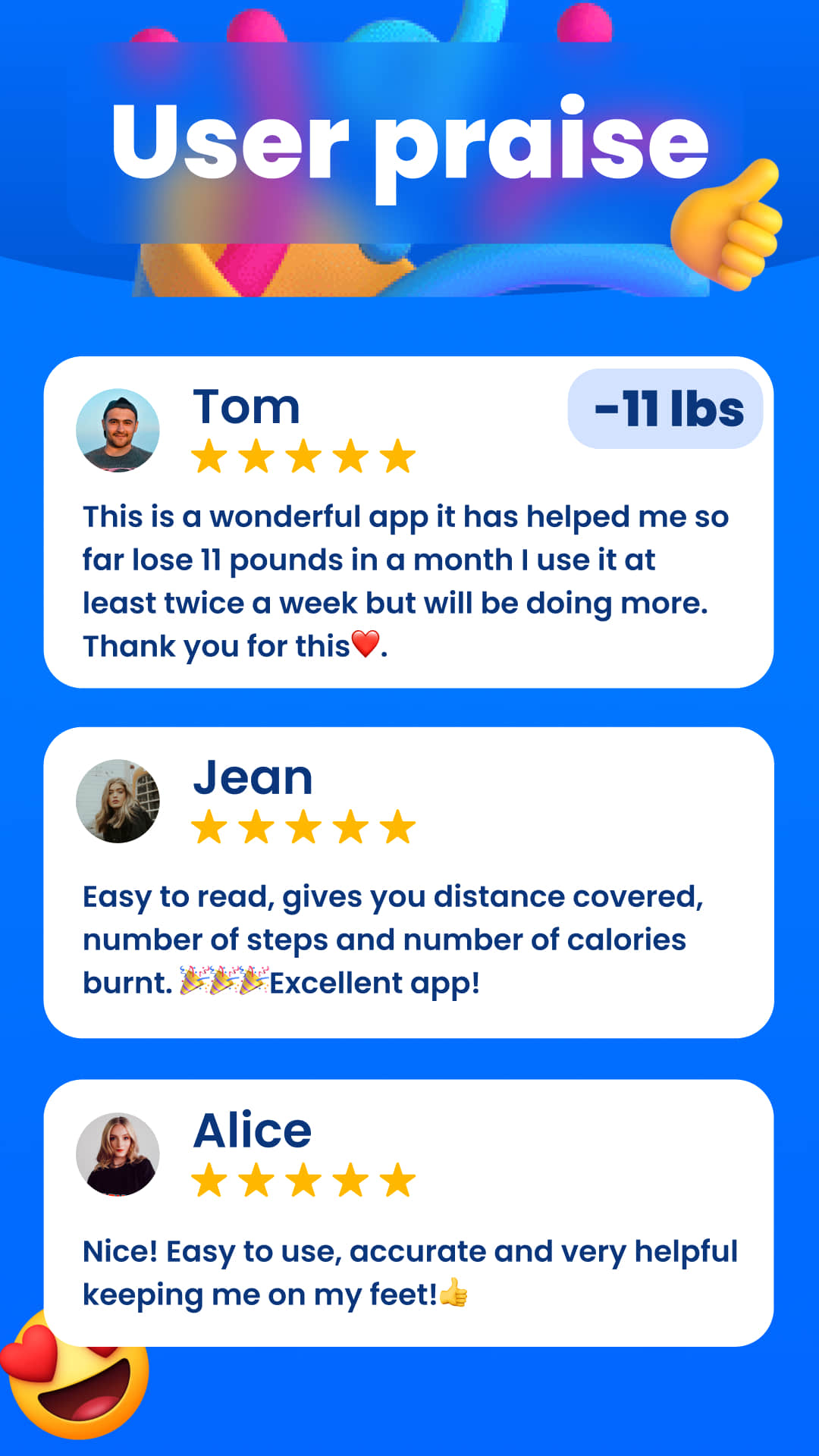 اسکرین شات 8 برنامه Step Tracker - Pedometer