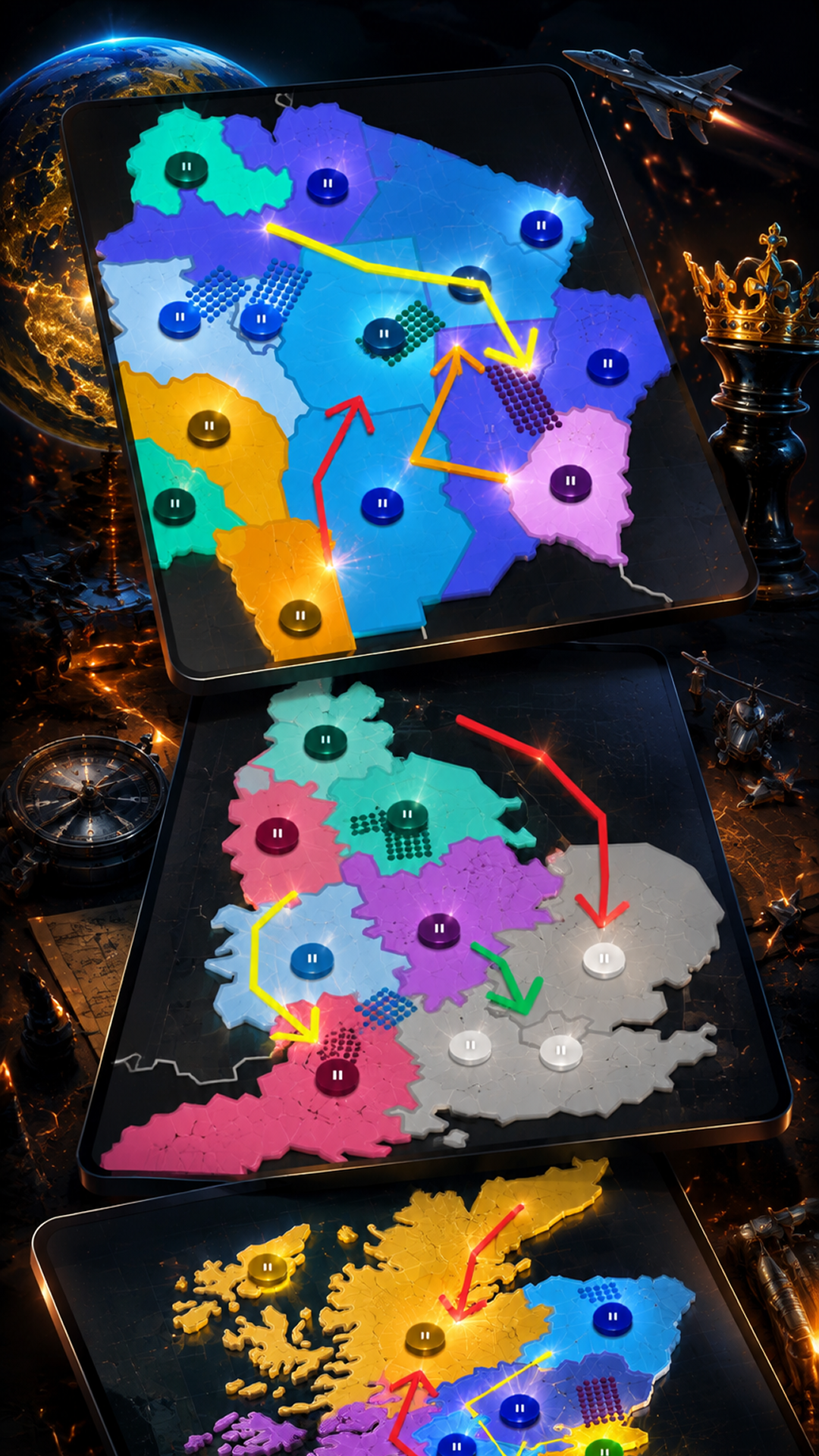 اسکرین شات 2 بازی Tactics io: territory games