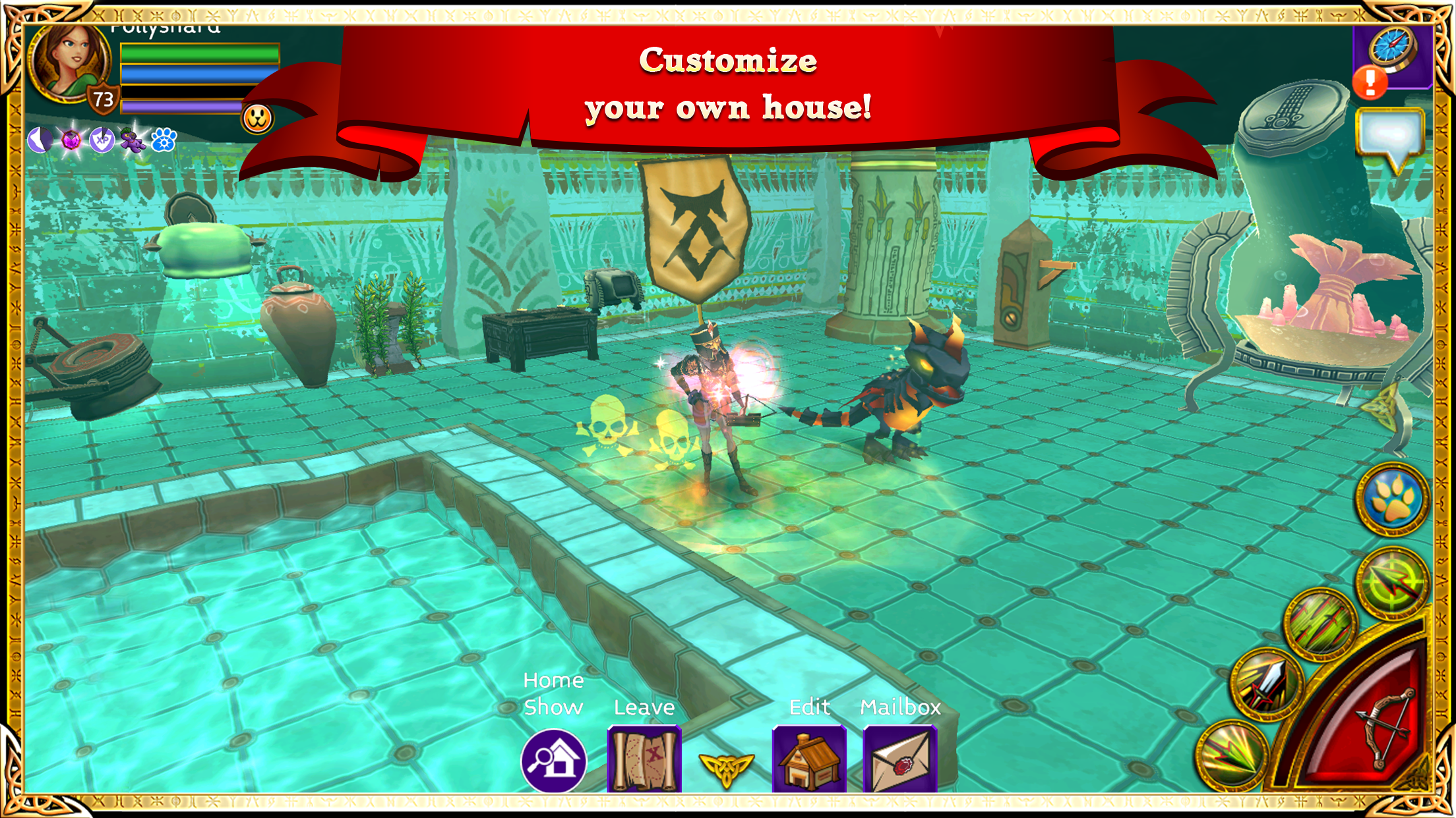 اسکرین شات 5 بازی Arcane Legends MMO-Action RPG