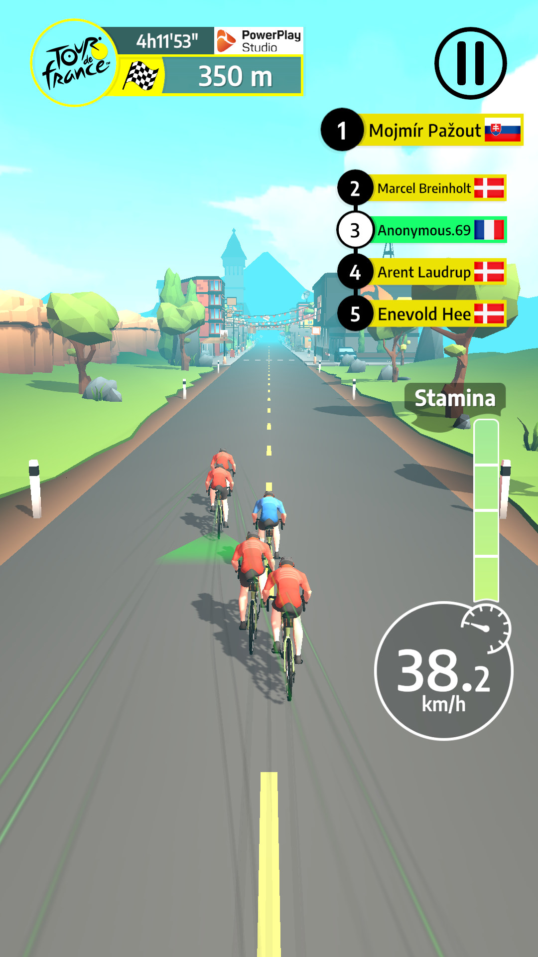 اسکرین شات 2 بازی Tour de France Cycling Legends