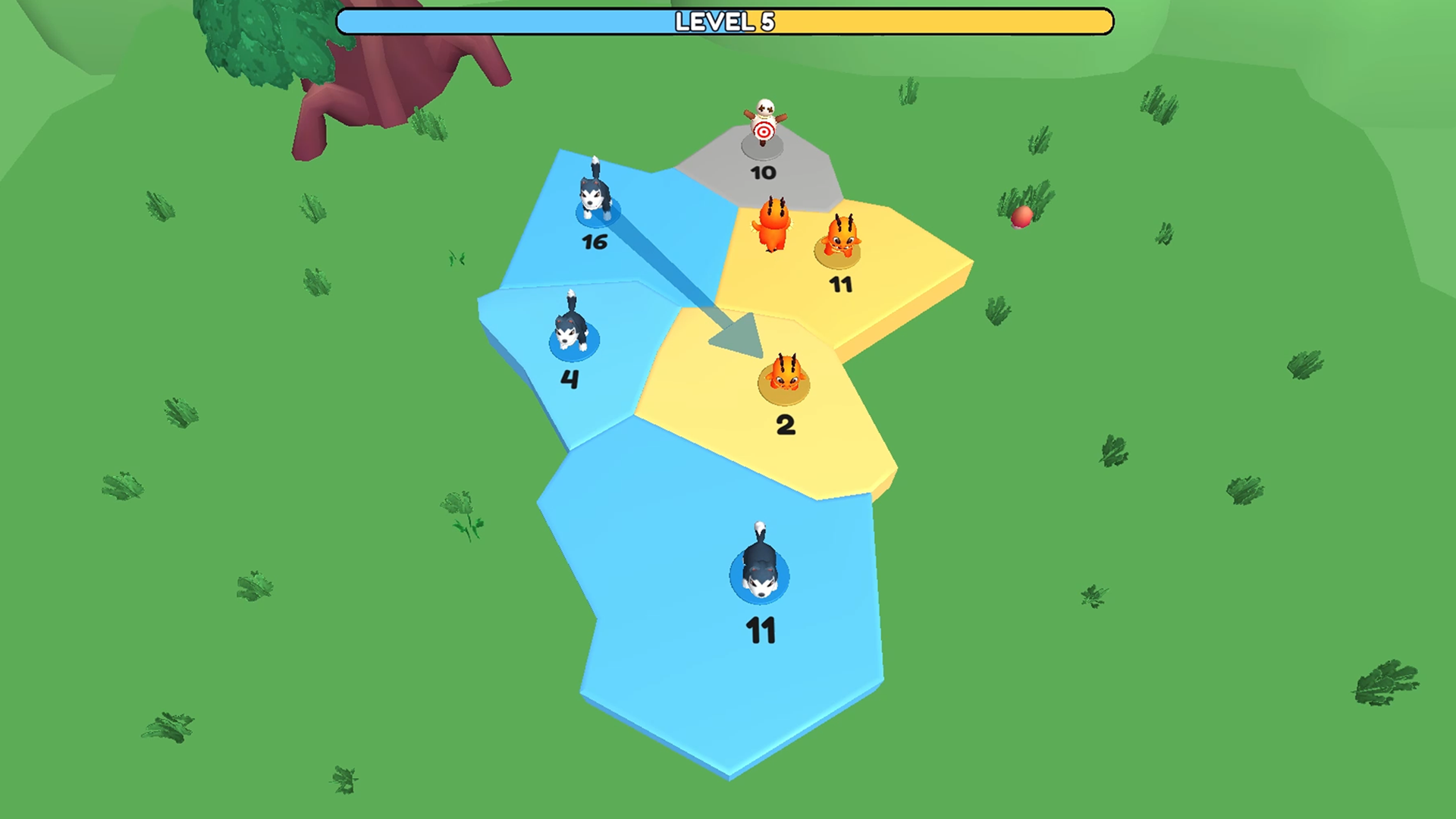 اسکرین شات 6 بازی Monster Wars 3D: Mutant Puzzle