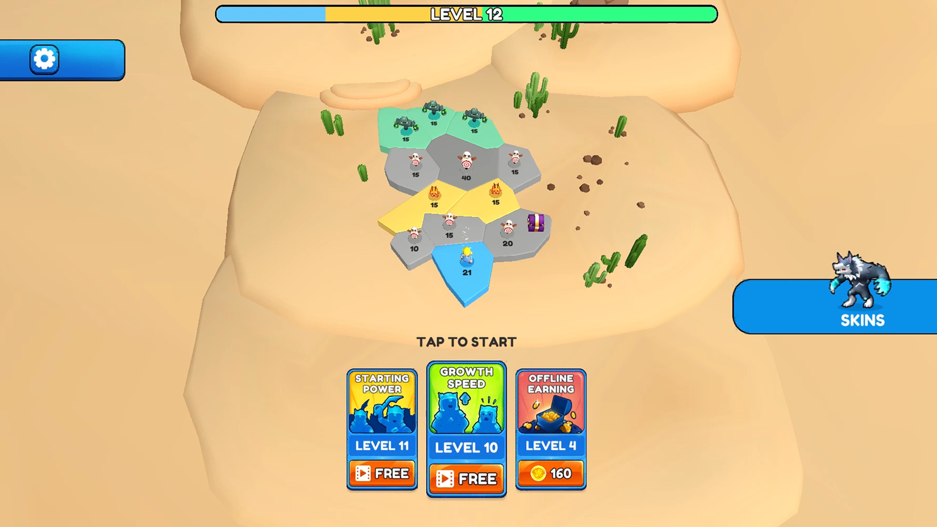 اسکرین شات 7 بازی Monster Wars 3D: Mutant Puzzle