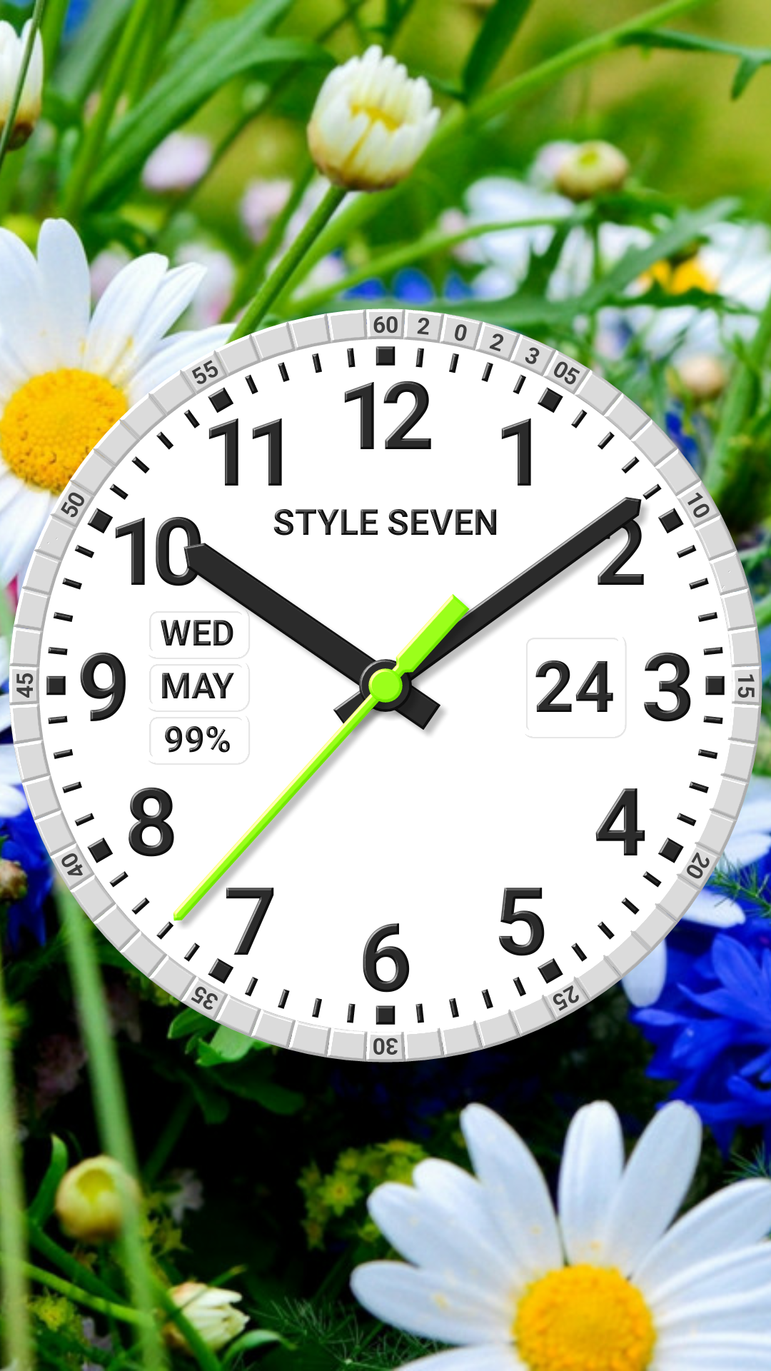 اسکرین شات 3 برنامه Analog Clock Constructor-7