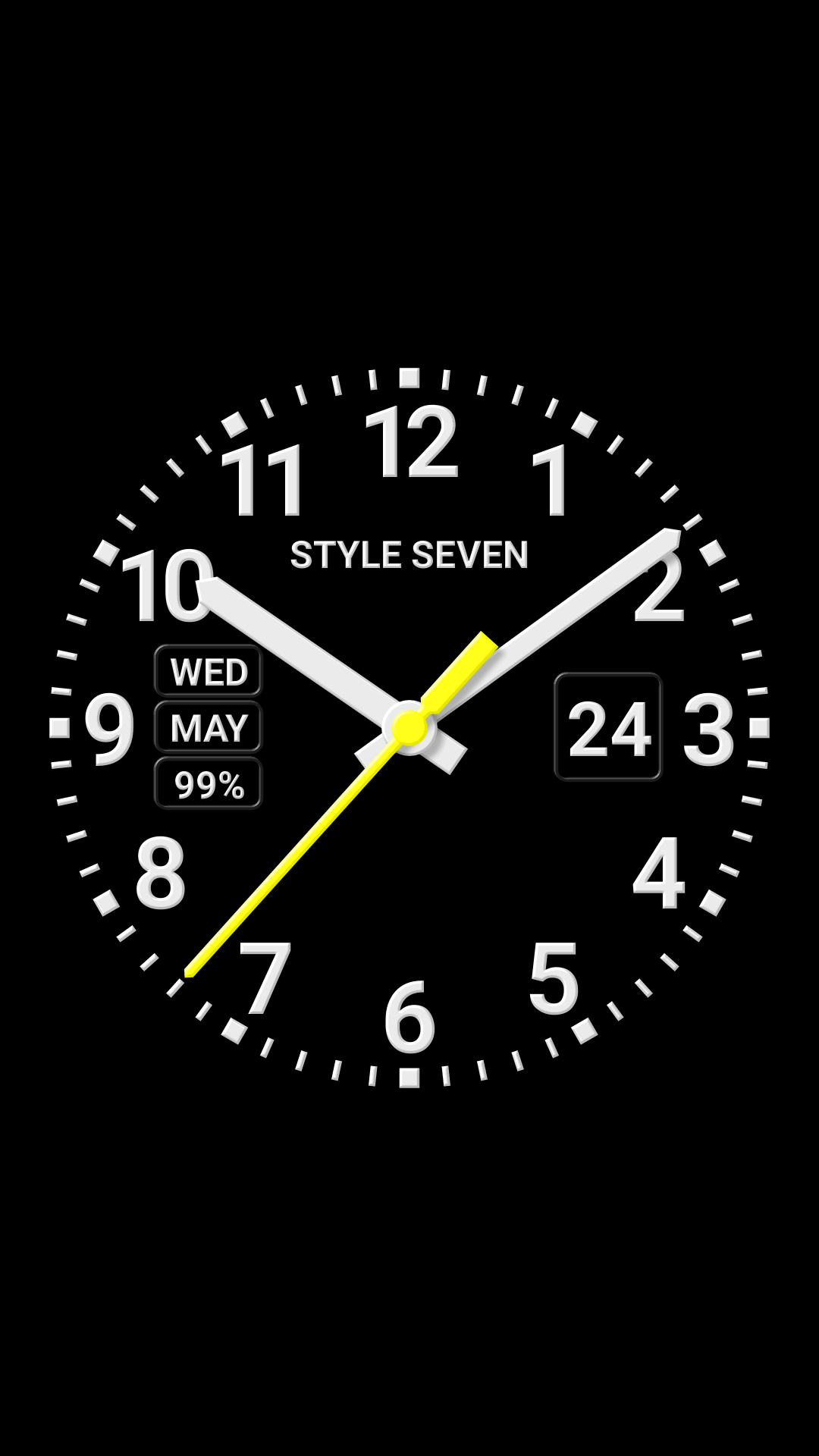 اسکرین شات 4 برنامه Analog Clock Constructor-7