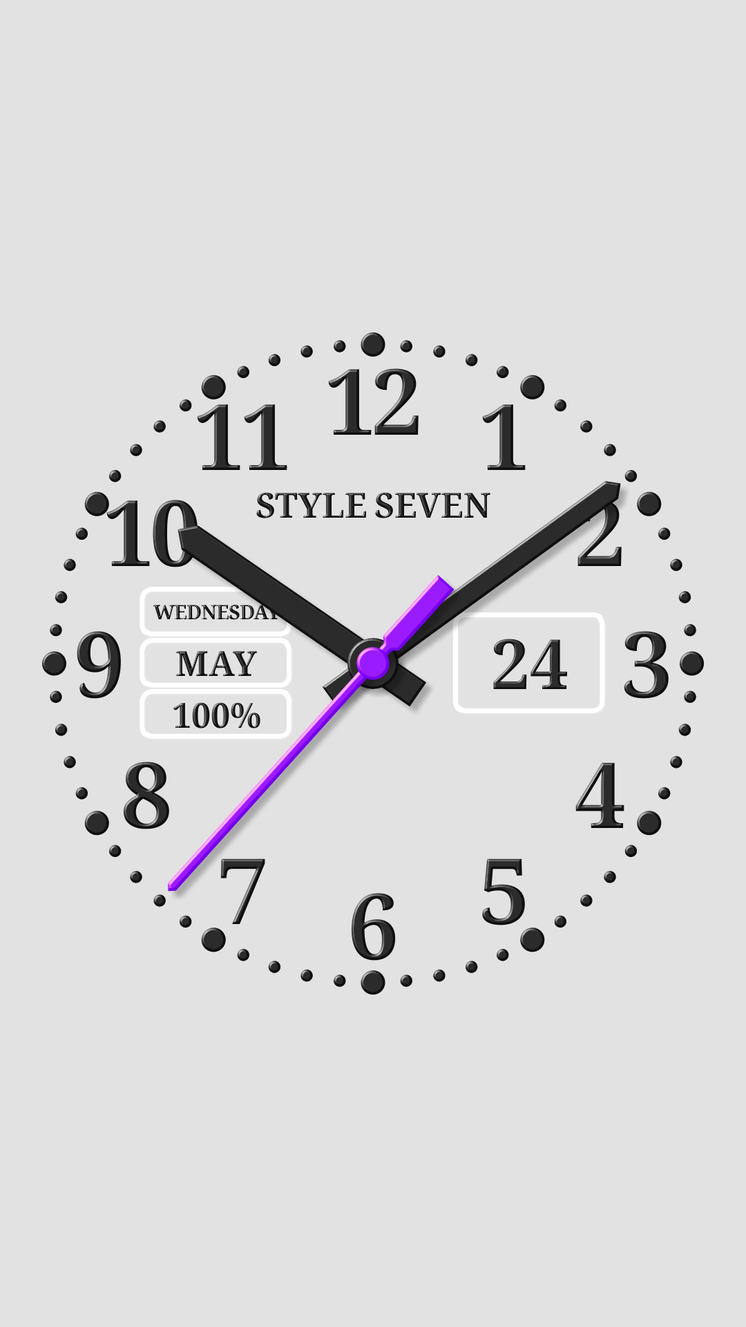 اسکرین شات 5 برنامه Analog Clock Constructor-7