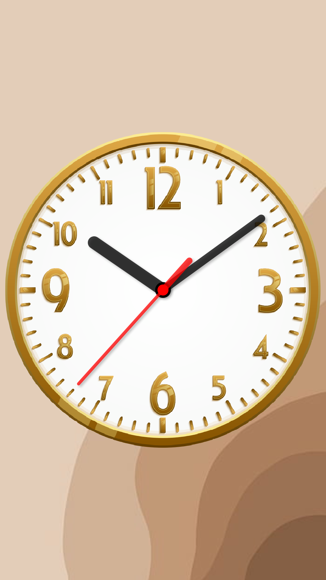 اسکرین شات 5 برنامه Skin Analog Clock-7