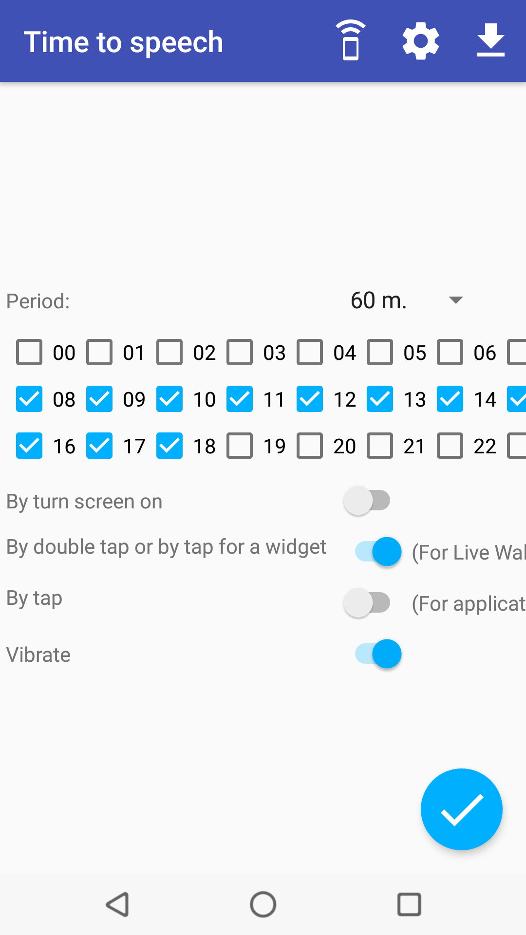 اسکرین شات 4 برنامه Time to Speech-7