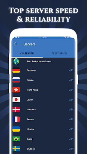 اسکرین شات 1 برنامه VPN for Pubg - Unlimited Fast Free VPN - USA VPN