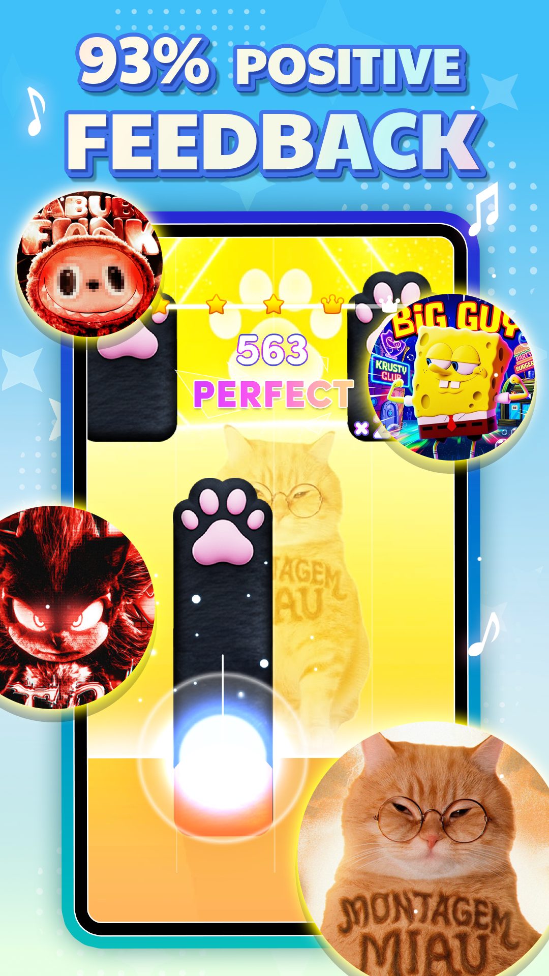 اسکرین شات 3 بازی My Singing Pet: Pop Piano Game