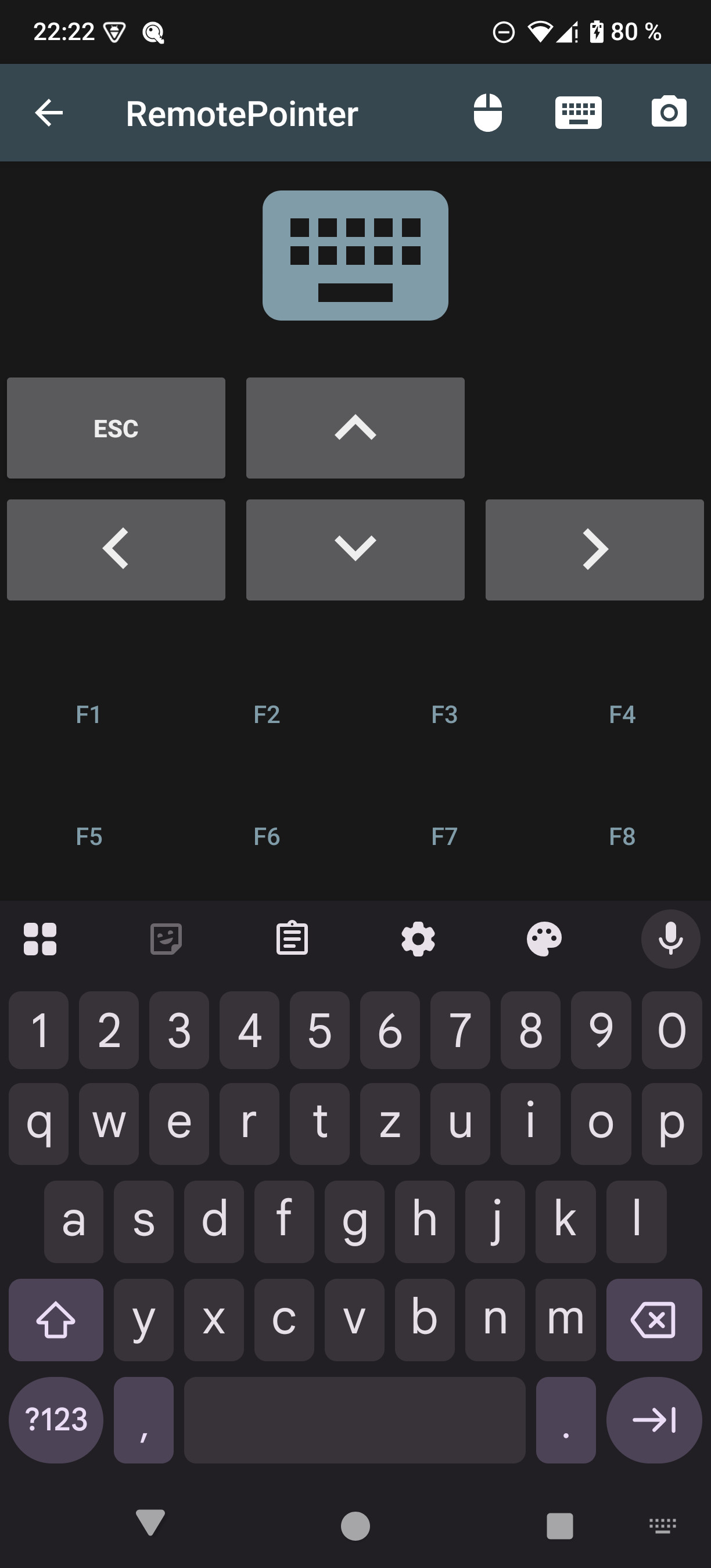 اسکرین شات 2 برنامه RemotePointer