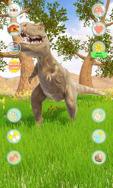 اسکرین شات 6 برنامه Talking Tyrannosaurus Rex
