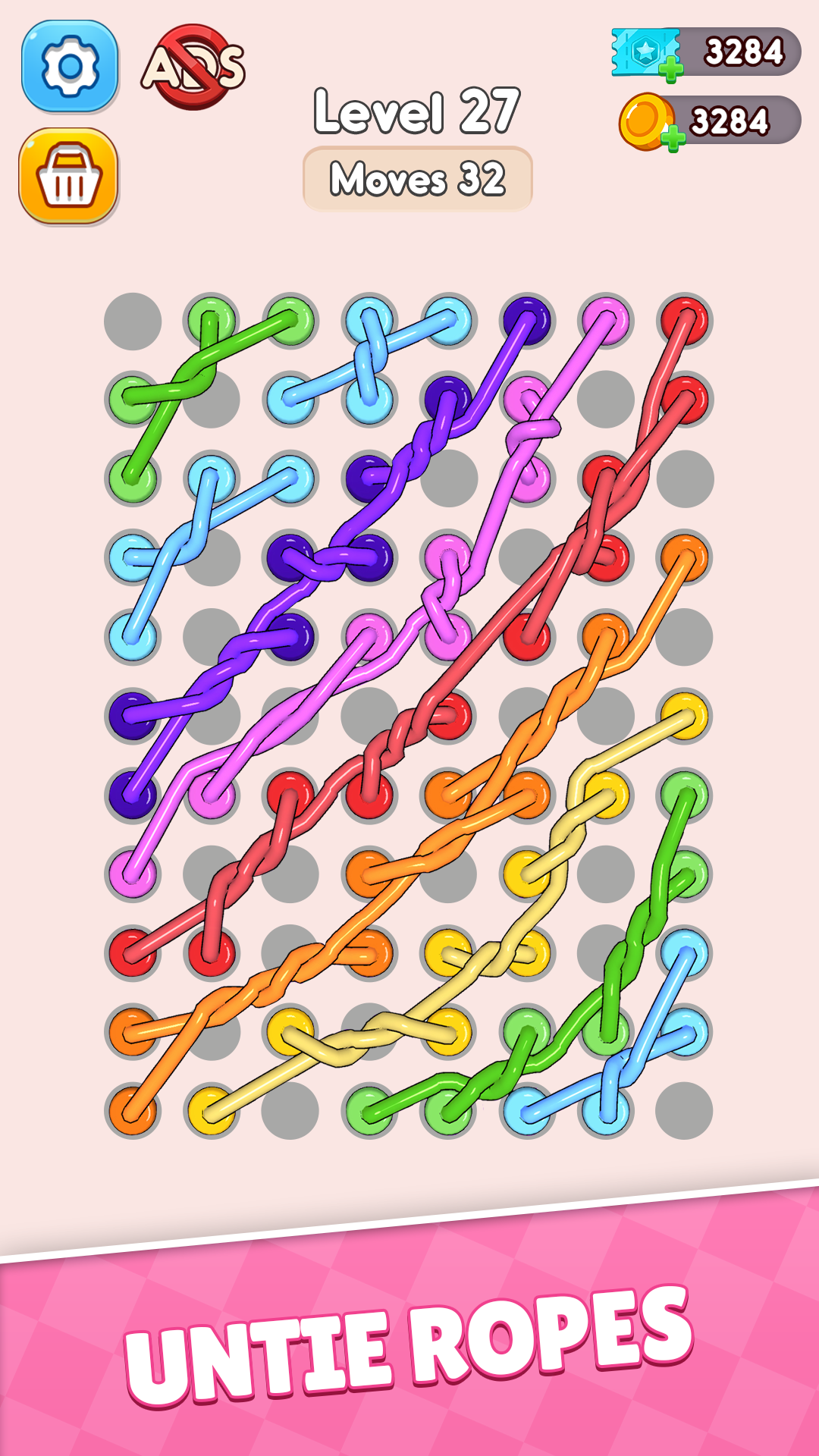اسکرین شات 1 بازی Tangle Rope 3D: Untie Master