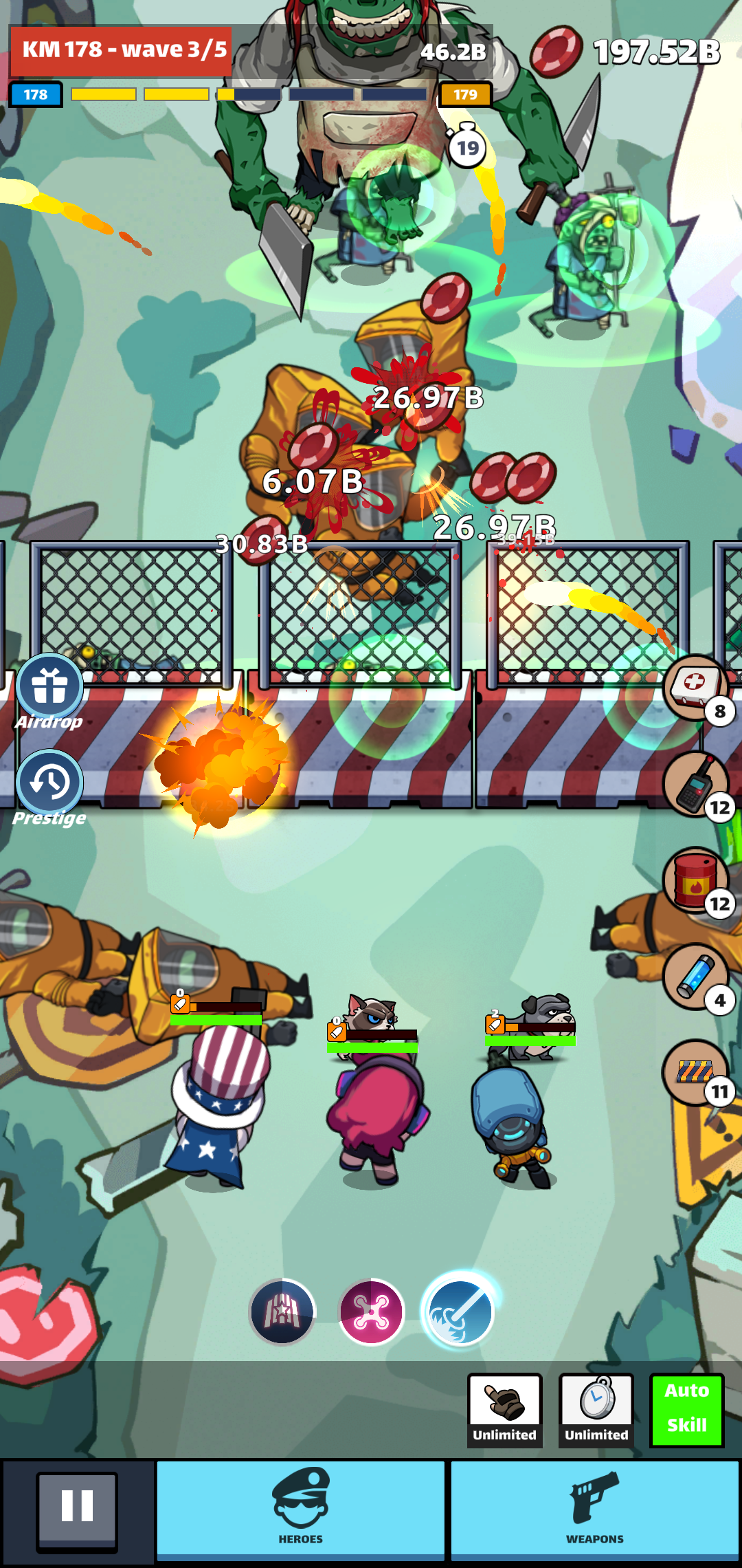 اسکرین شات 2 بازی Zombie Idle Defense