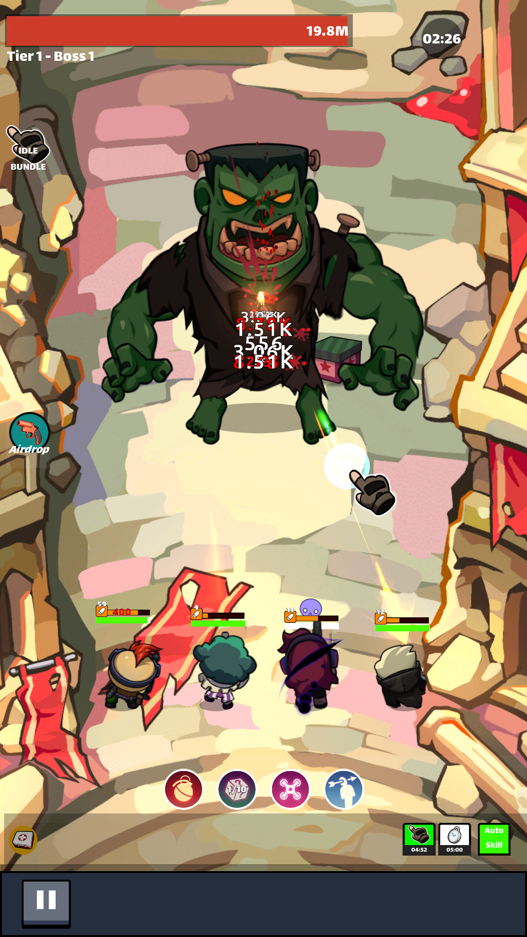 اسکرین شات 3 بازی Zombie Idle Defense