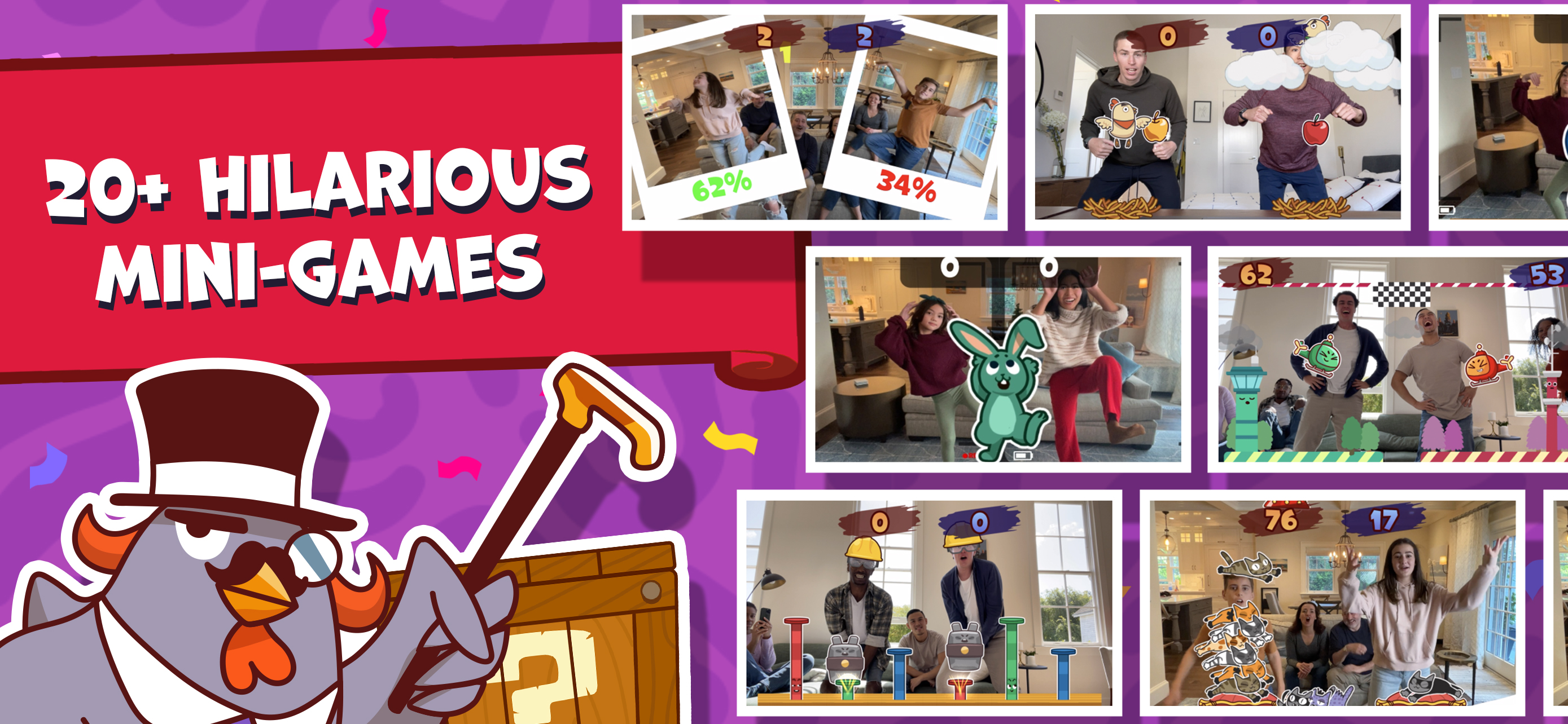 اسکرین شات 3 بازی Party Fowl