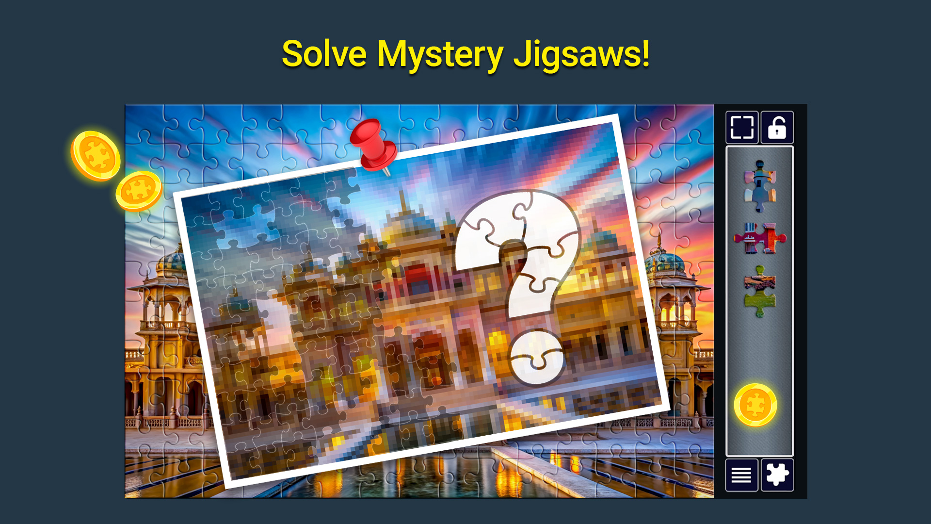 اسکرین شات 7 بازی Jigsaw Puzzles Crown: HD Games