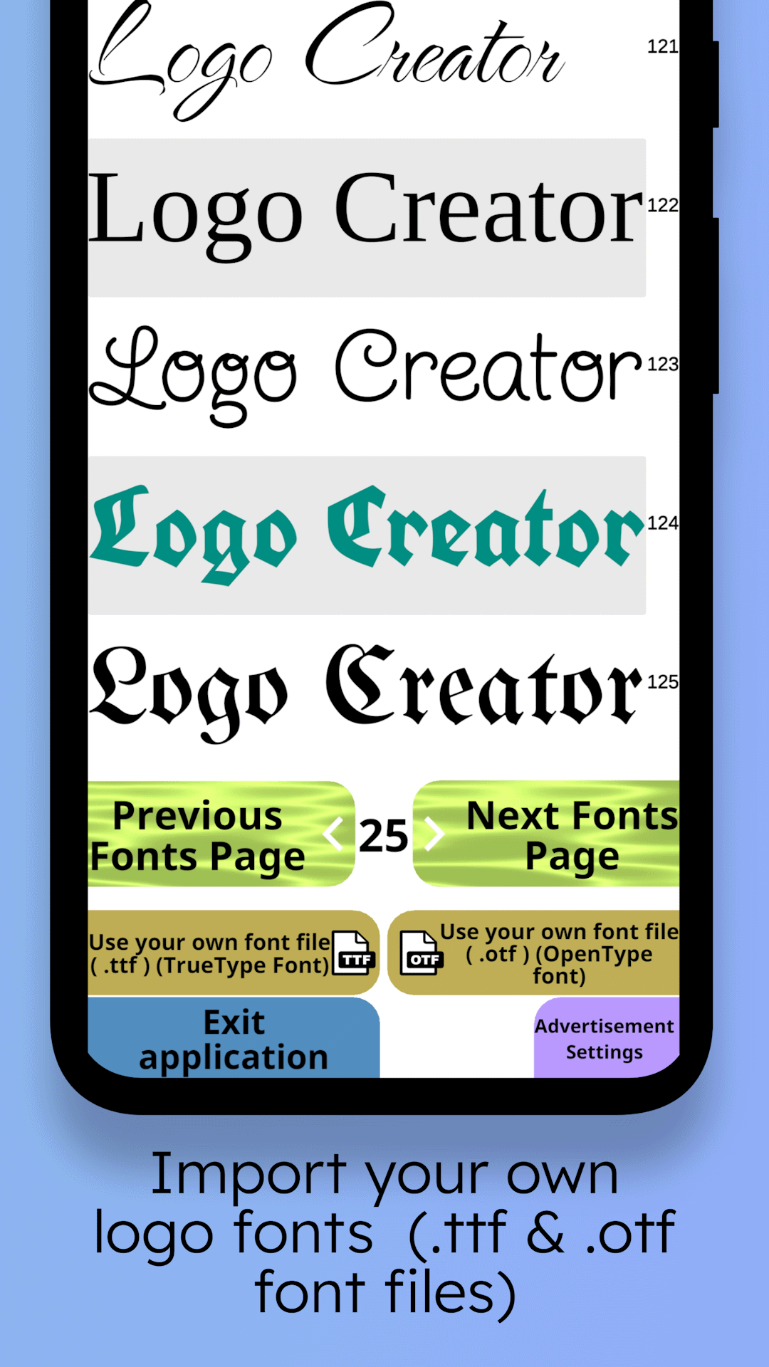 اسکرین شات 8 برنامه iFonts