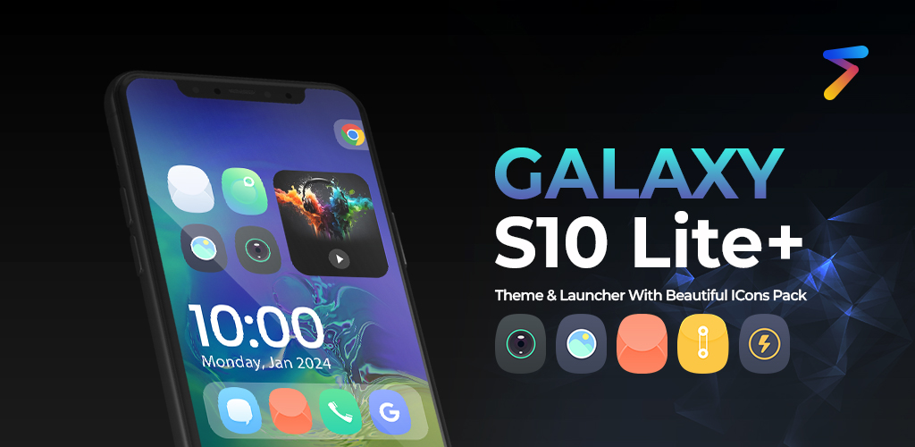 اسکرین شات 1 برنامه Theme for Galaxy S10 lite+