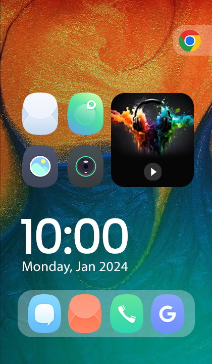 اسکرین شات 5 برنامه Theme for GalaxyA10