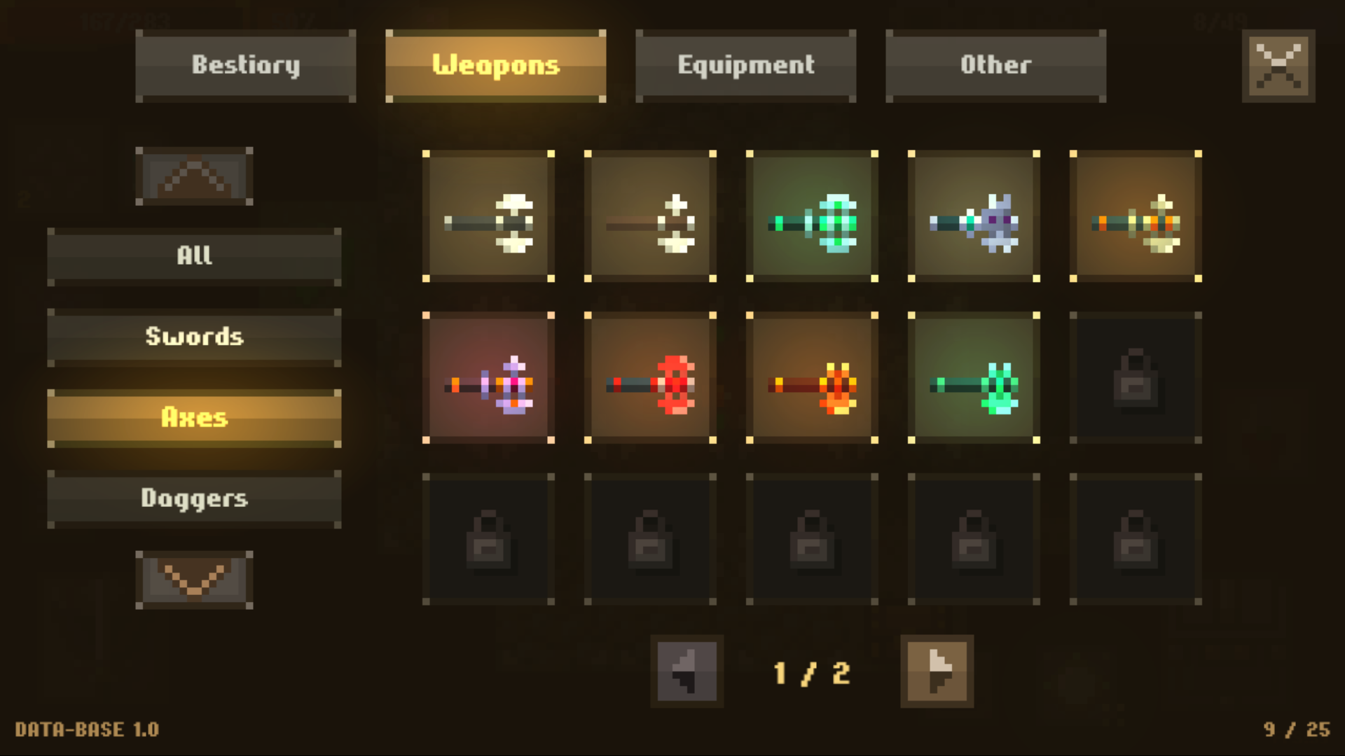 اسکرین شات 7 بازی Caves (Roguelike)