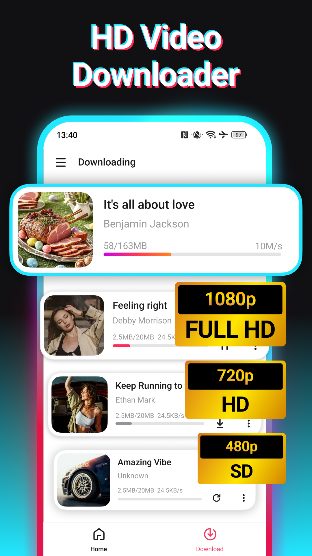 اسکرین شات 7 برنامه SnapTik - TT Video Downloader