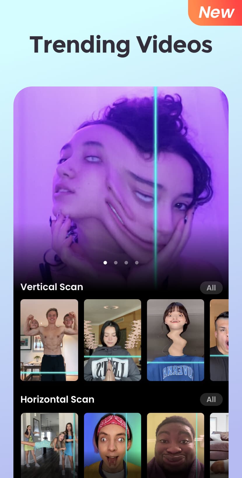 اسکرین شات 1 برنامه Time Warp Scan - Face Scan