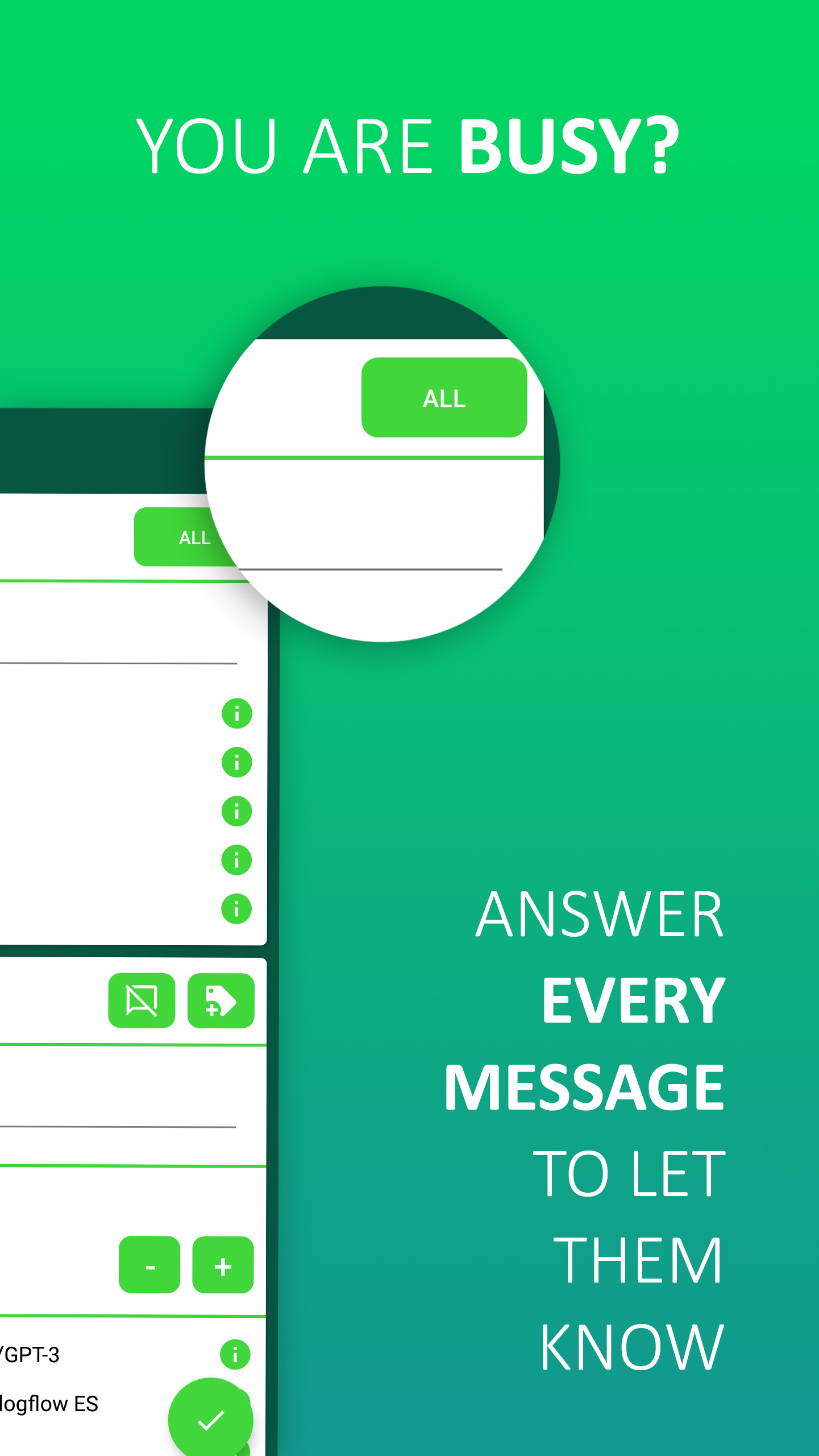 اسکرین شات 2 برنامه AutoResponder for WA