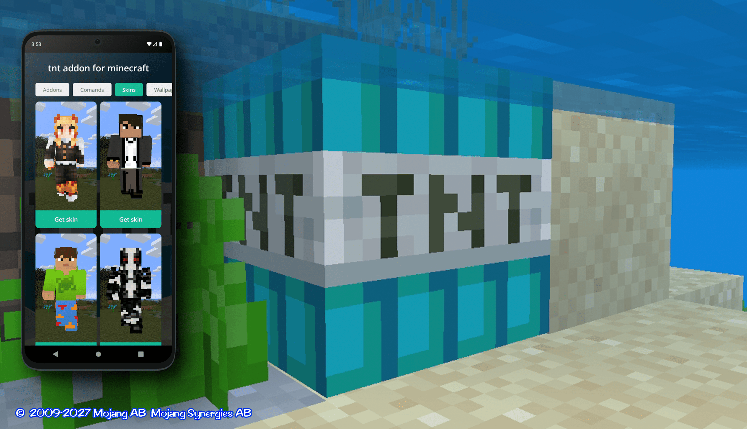 اسکرین شات 3 برنامه tnt addon for minecraft