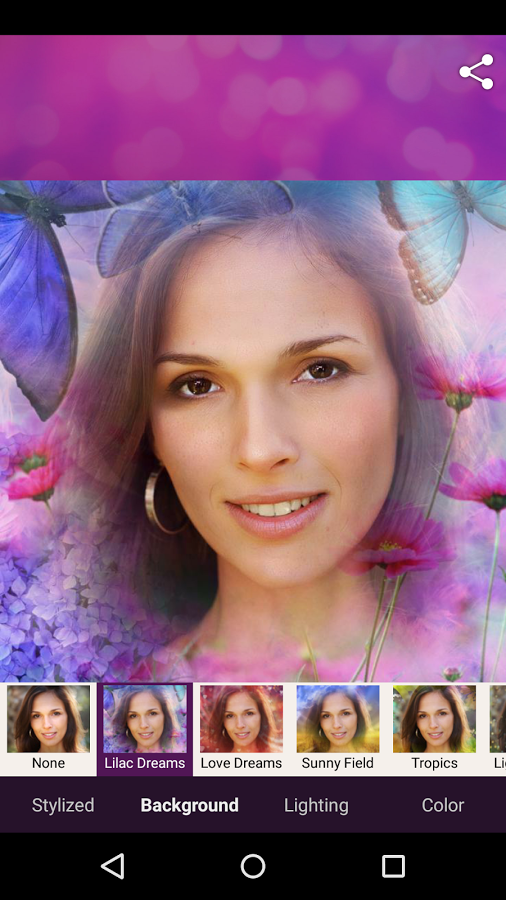 اسکرین شات 5 برنامه Visage Lab – face retouch