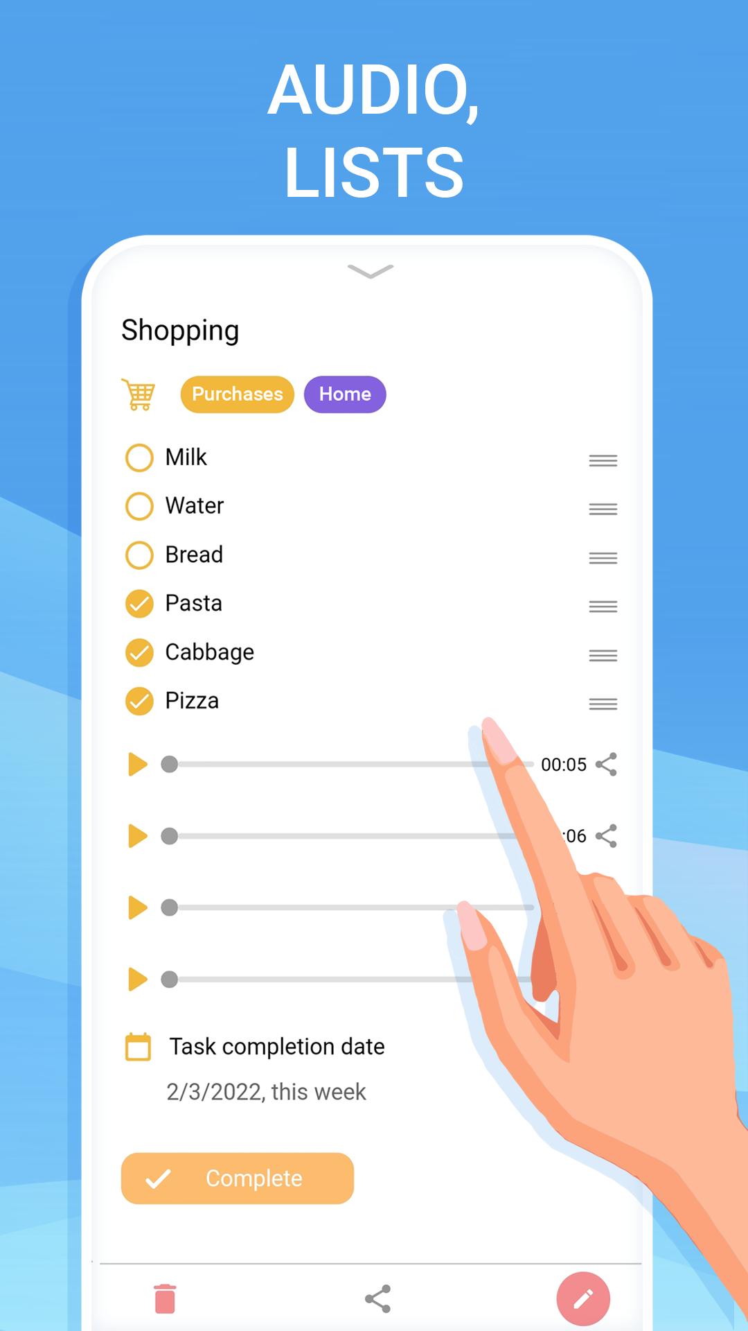 اسکرین شات 4 برنامه To-do list - tasks planner