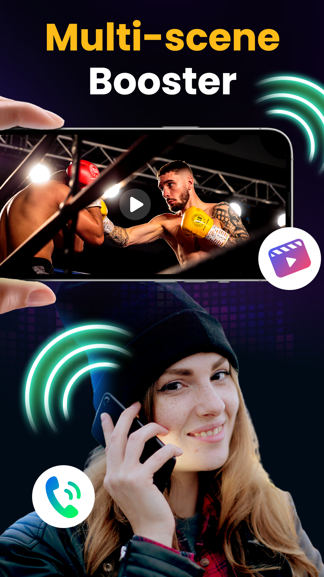 اسکرین شات 6 برنامه Extra Volume Booster & Speaker