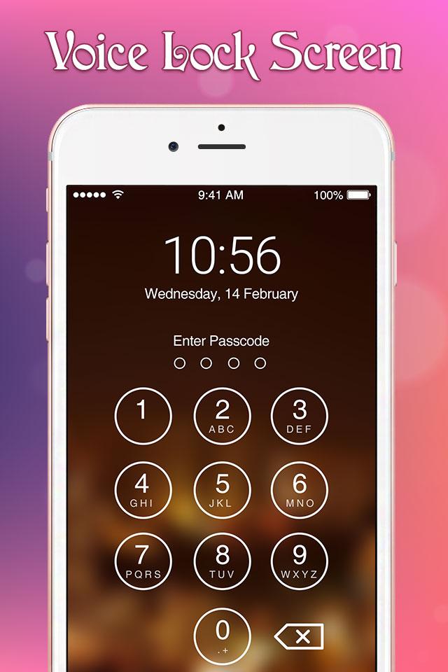 اسکرین شات 7 برنامه Voice Screen Lock : Voice Lock