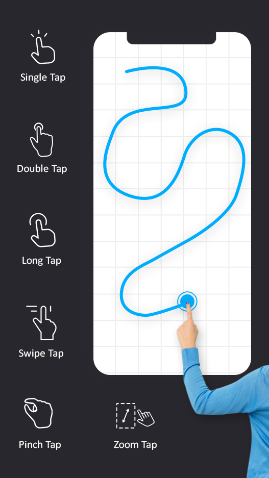 اسکرین شات 1 برنامه Touchscreen Calibration, Test