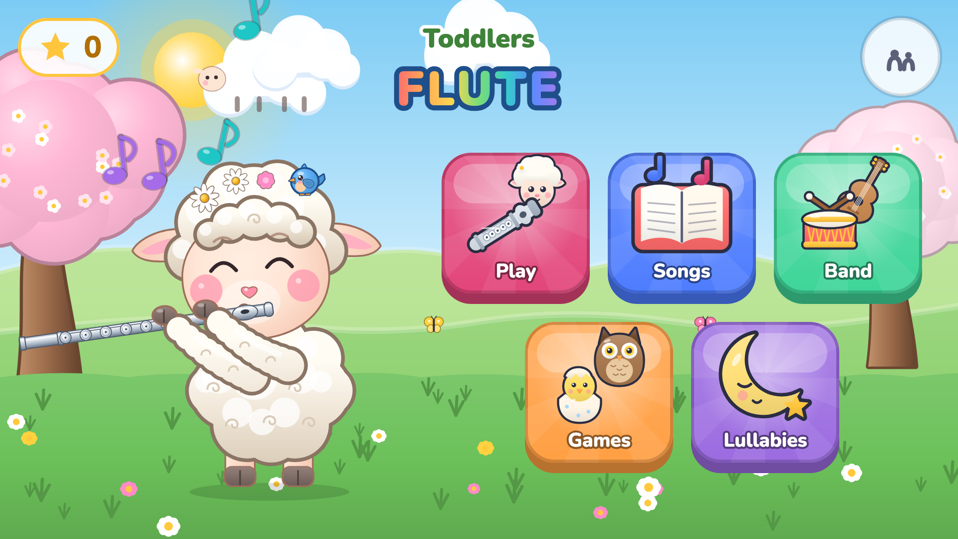 اسکرین شات 1 بازی Toddlers Flute: Baby Music