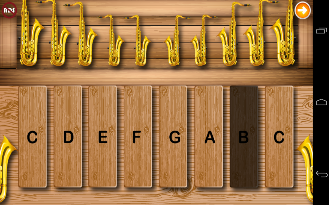 اسکرین شات 8 بازی Toddlers Saxophone