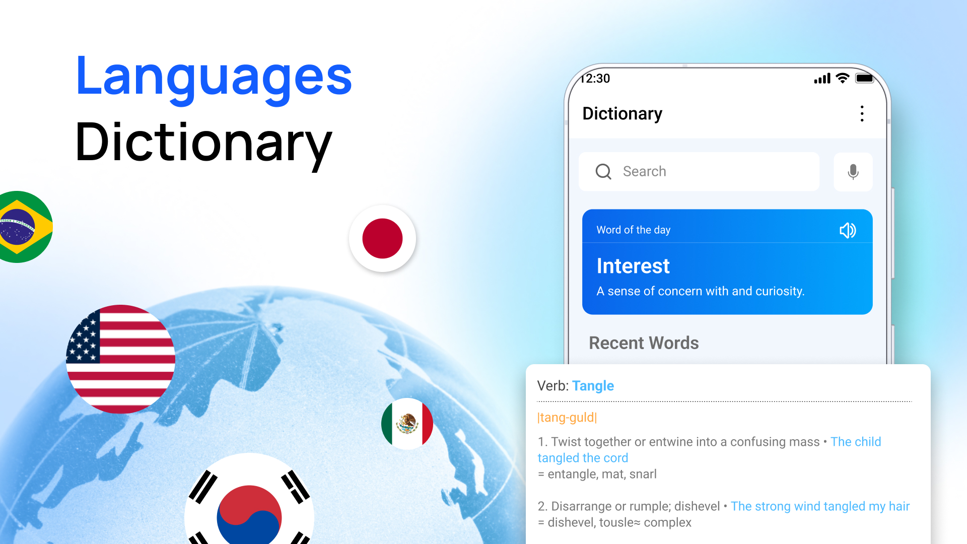 اسکرین شات 7 برنامه Language Translator: Translate