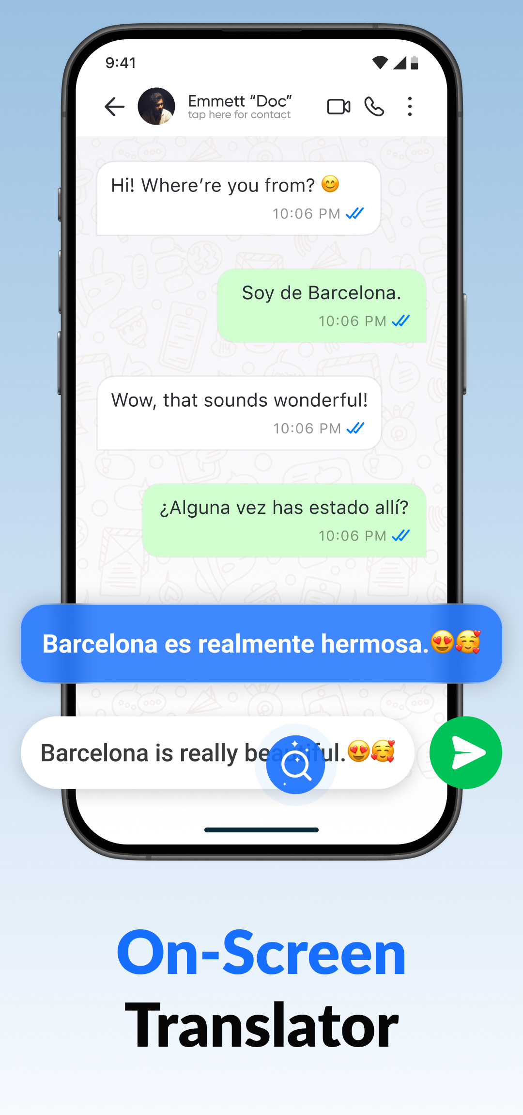 اسکرین شات 6 برنامه Translate- Language Translator