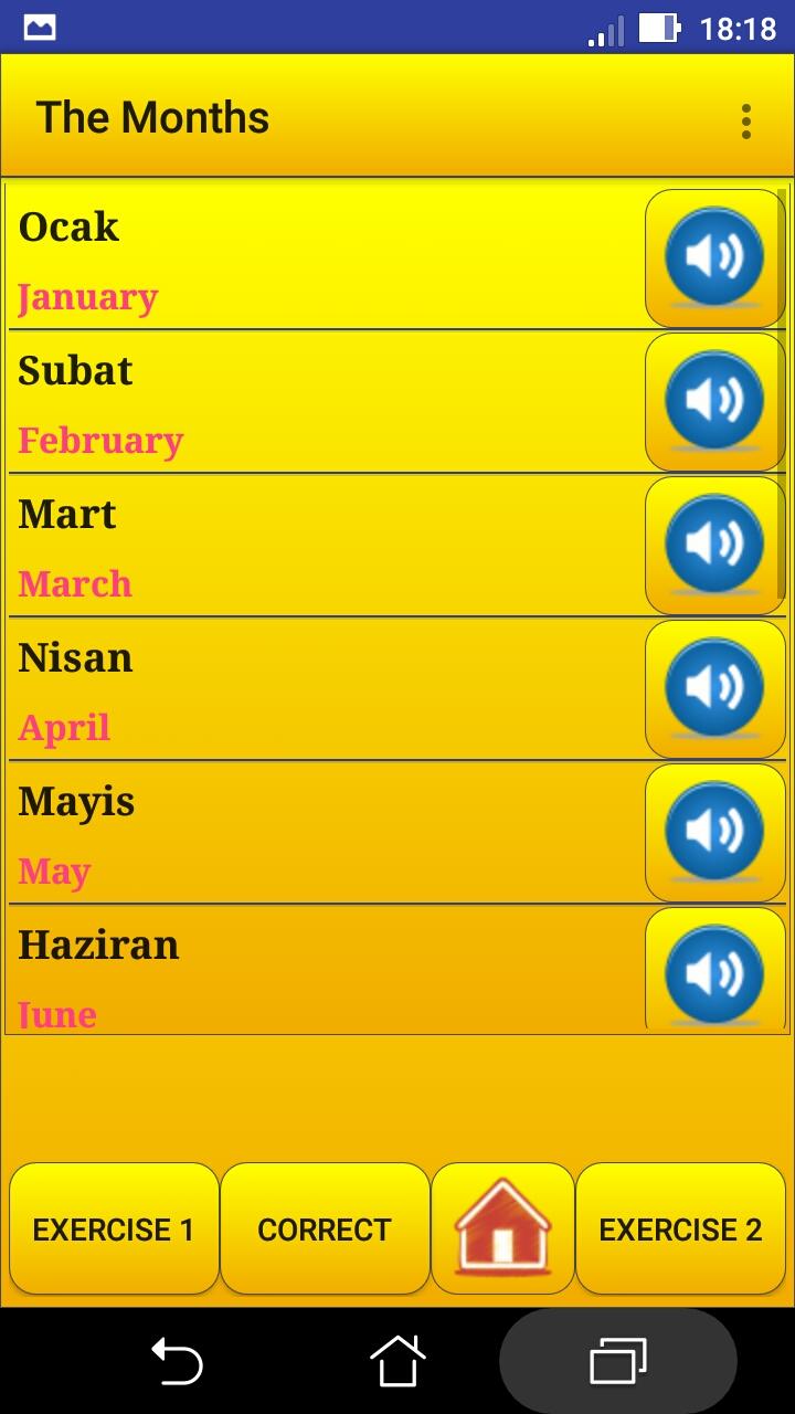 اسکرین شات 6 برنامه Learning Turkish language (les